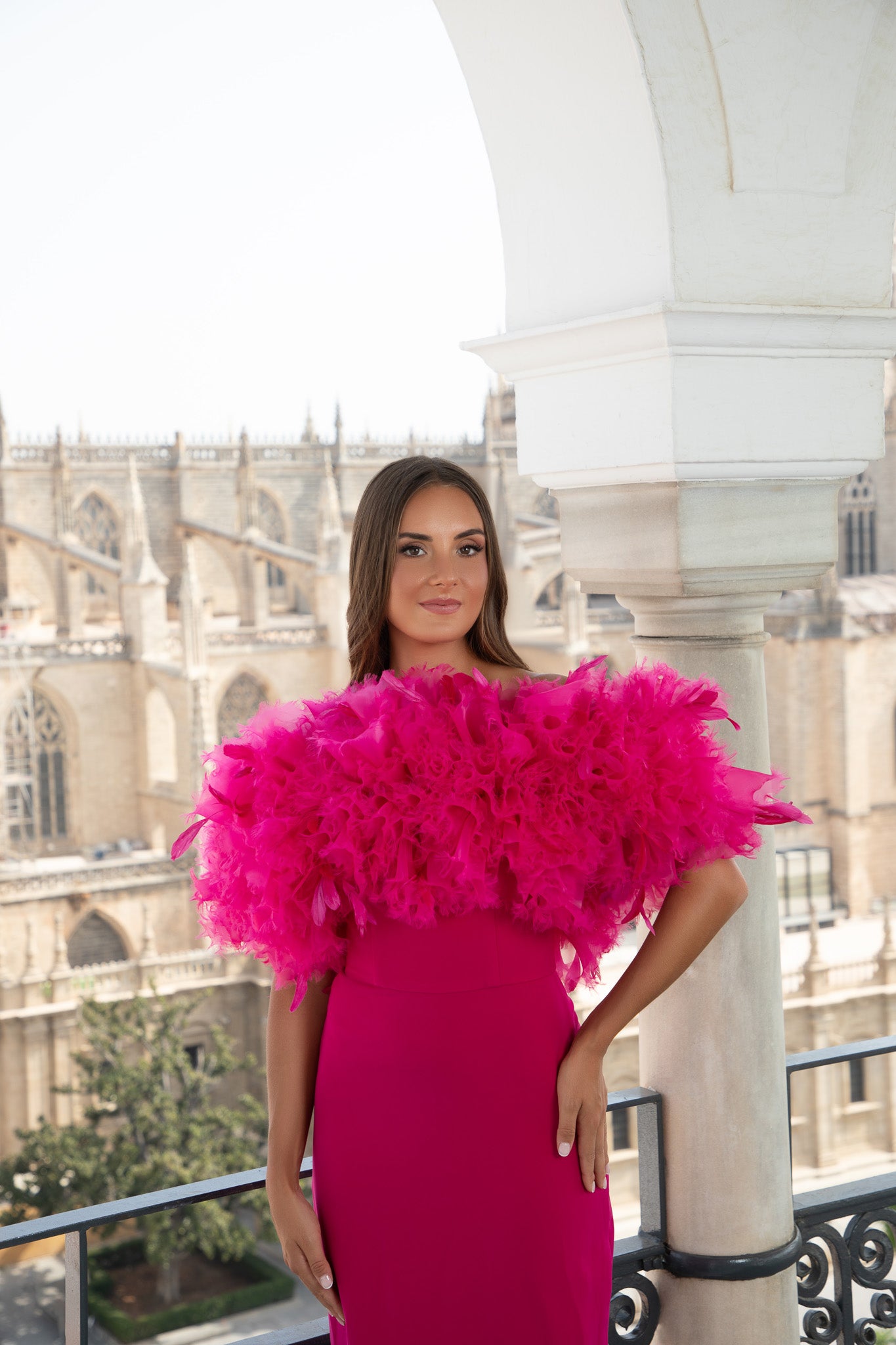 Pink Haystack Dress