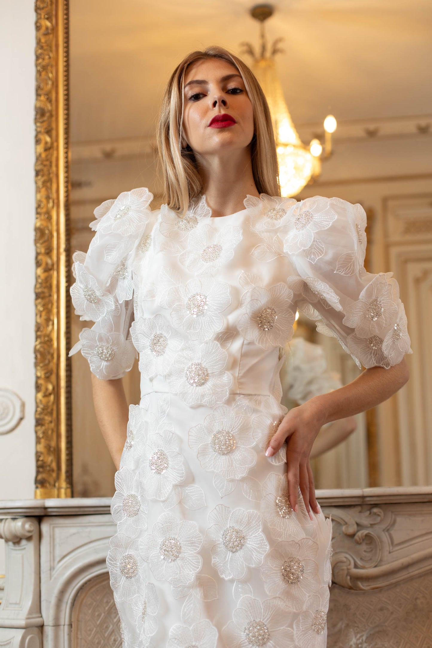 Floral Symphony Dress