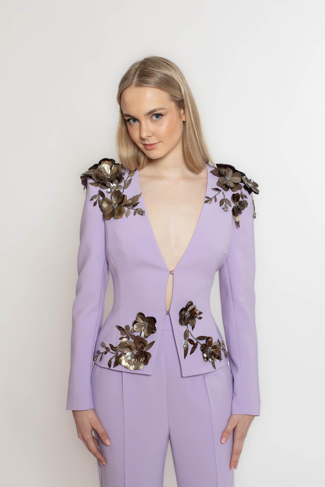 Pale Lavender Haussmannian Jacket