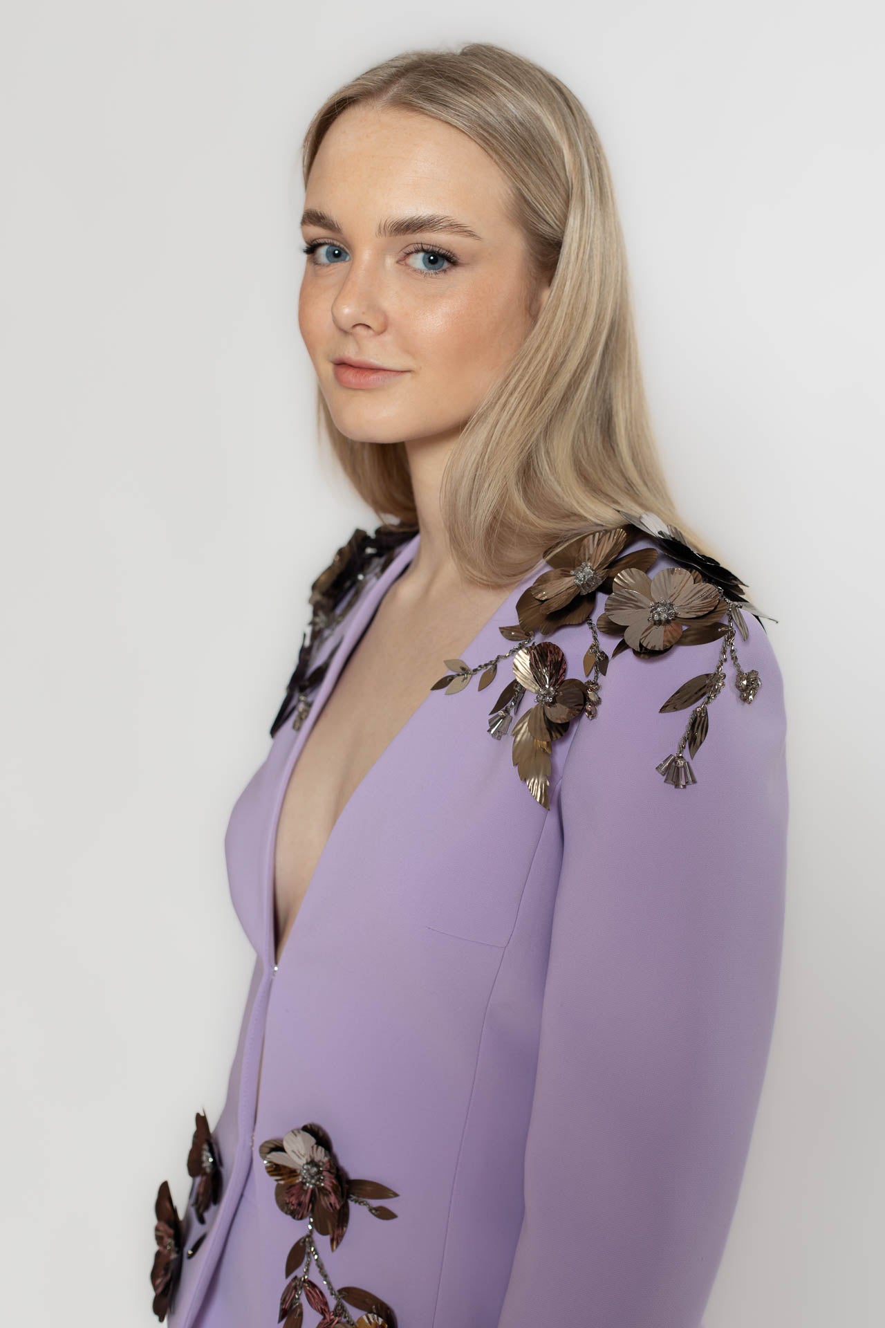 Pale Lavender Haussmannian Jacket