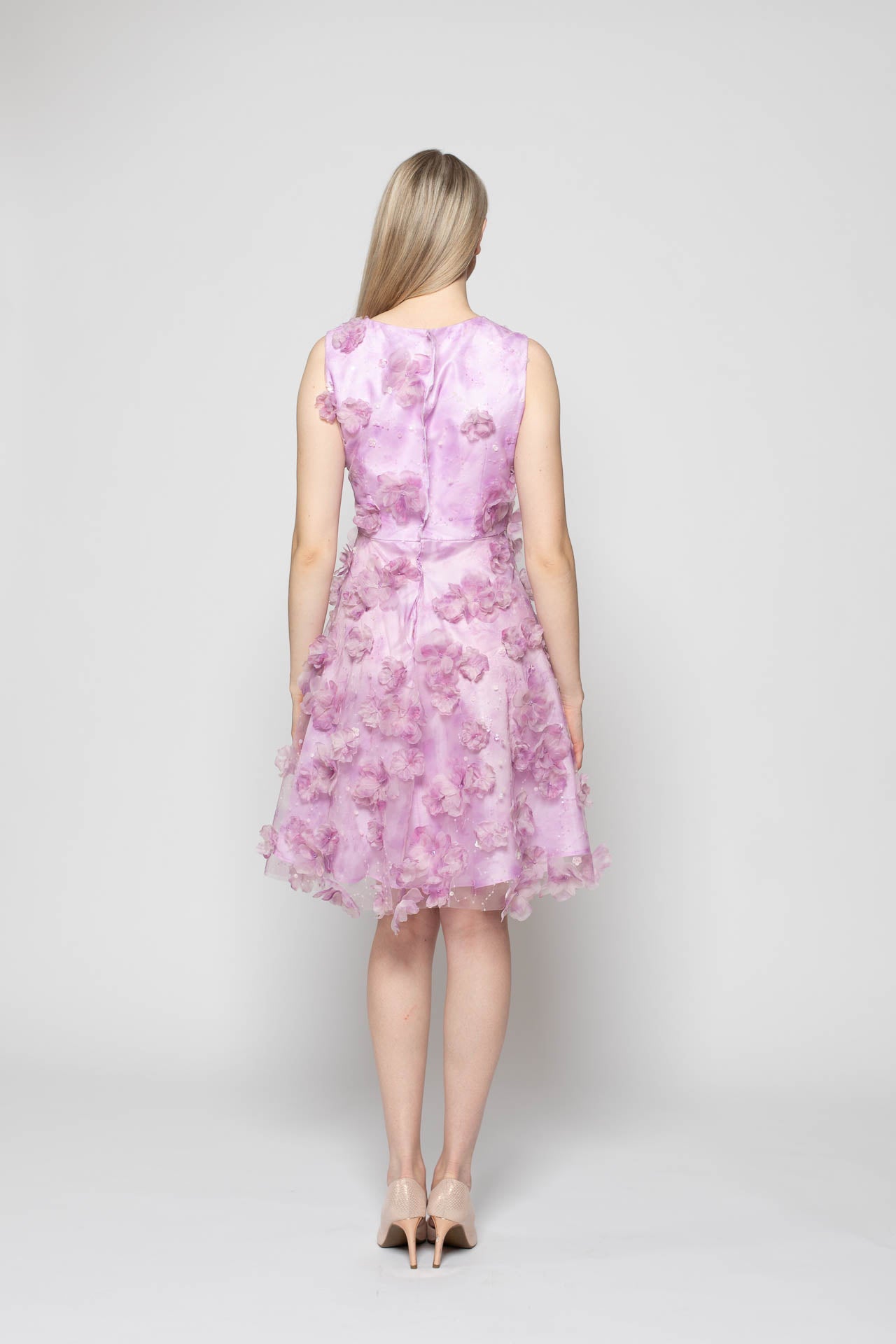 Purple Blossom Dress