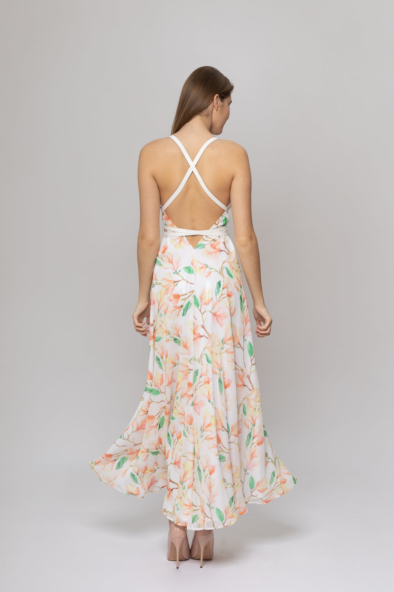 Isabel Peach Floral