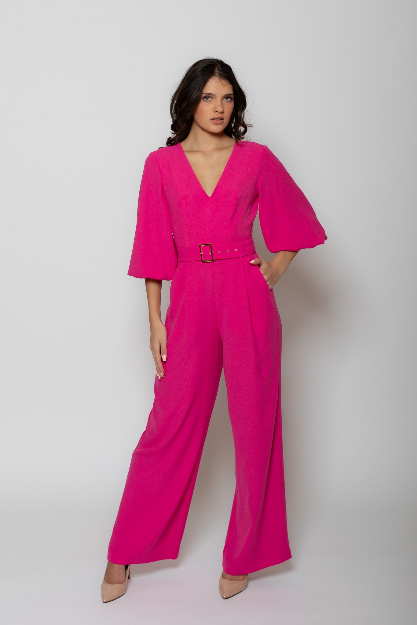 Pink Jumpsuit