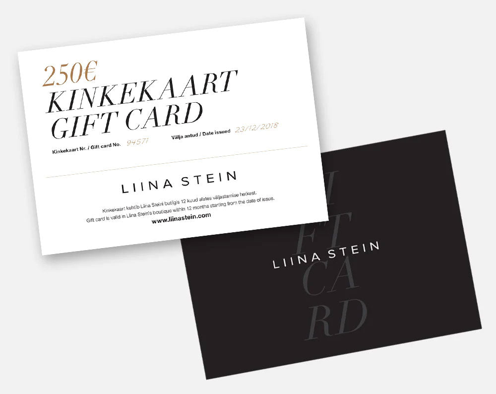 Kinkekaart 250€