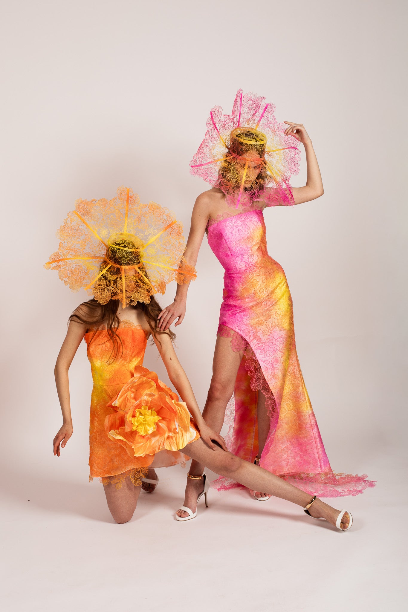 Orange Fleur Sauvage Hat