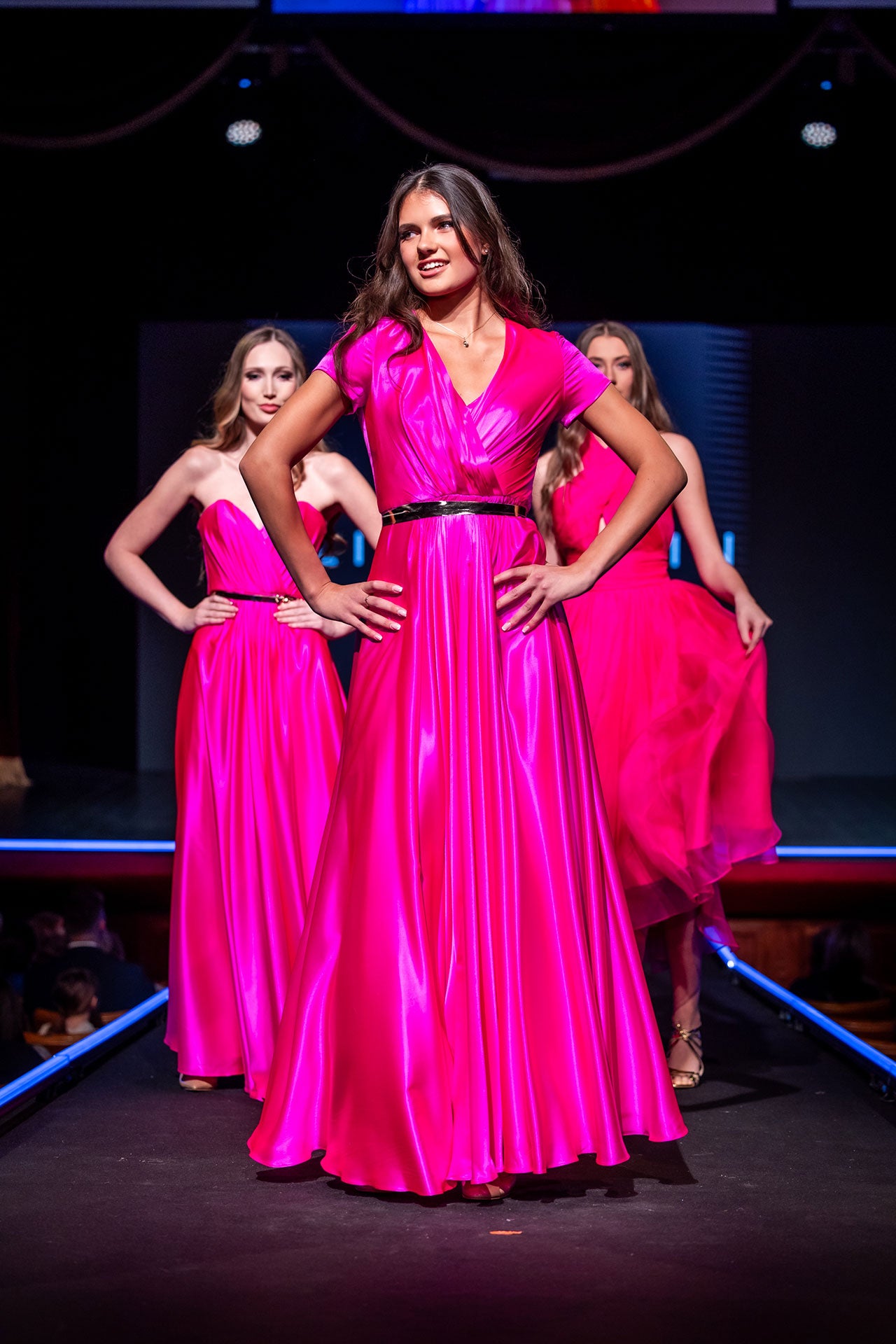 Pink Silk Gown