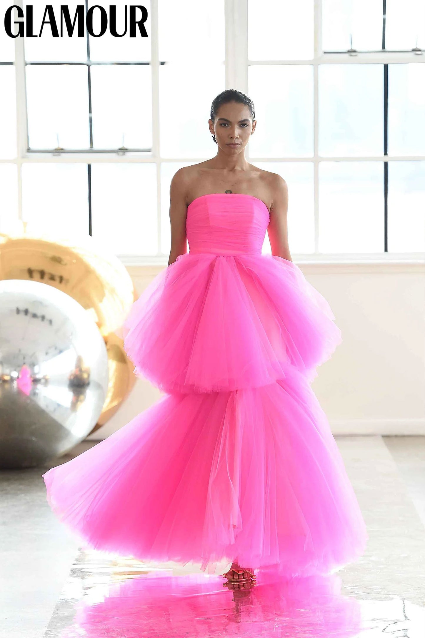 Pink Fluo Fairytale Dress
