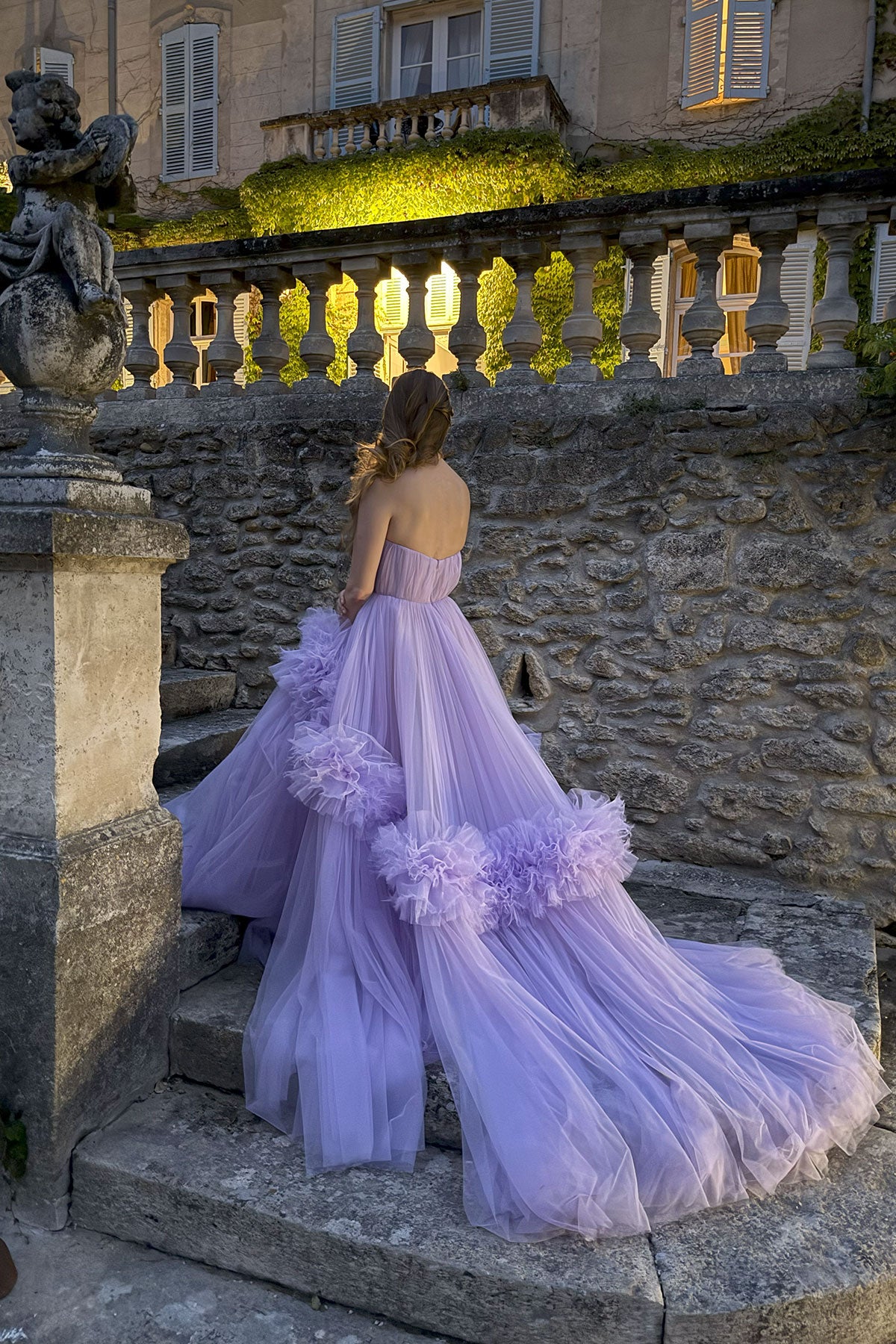 Purple Fairytale Tulle Dress