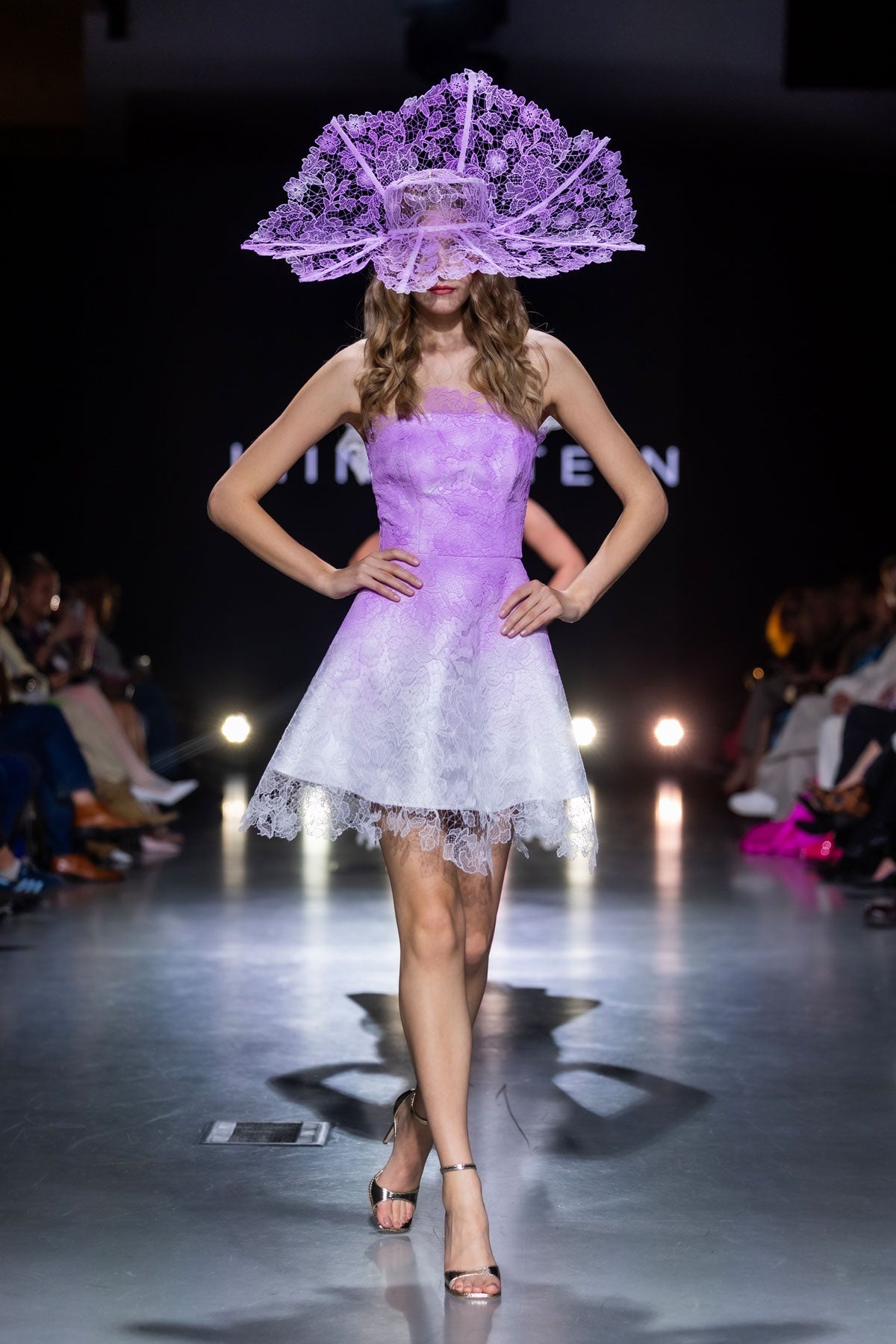 Purple Fleur Sauvage Hat