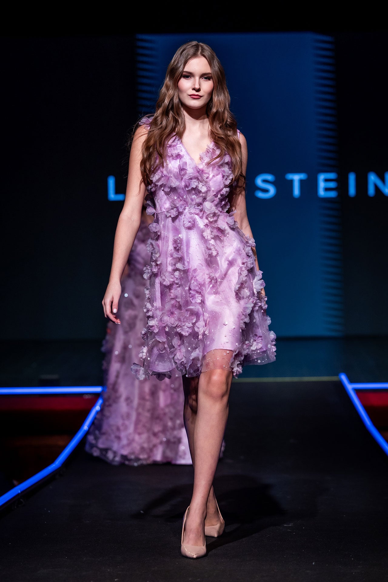 Purple Blossom Dress