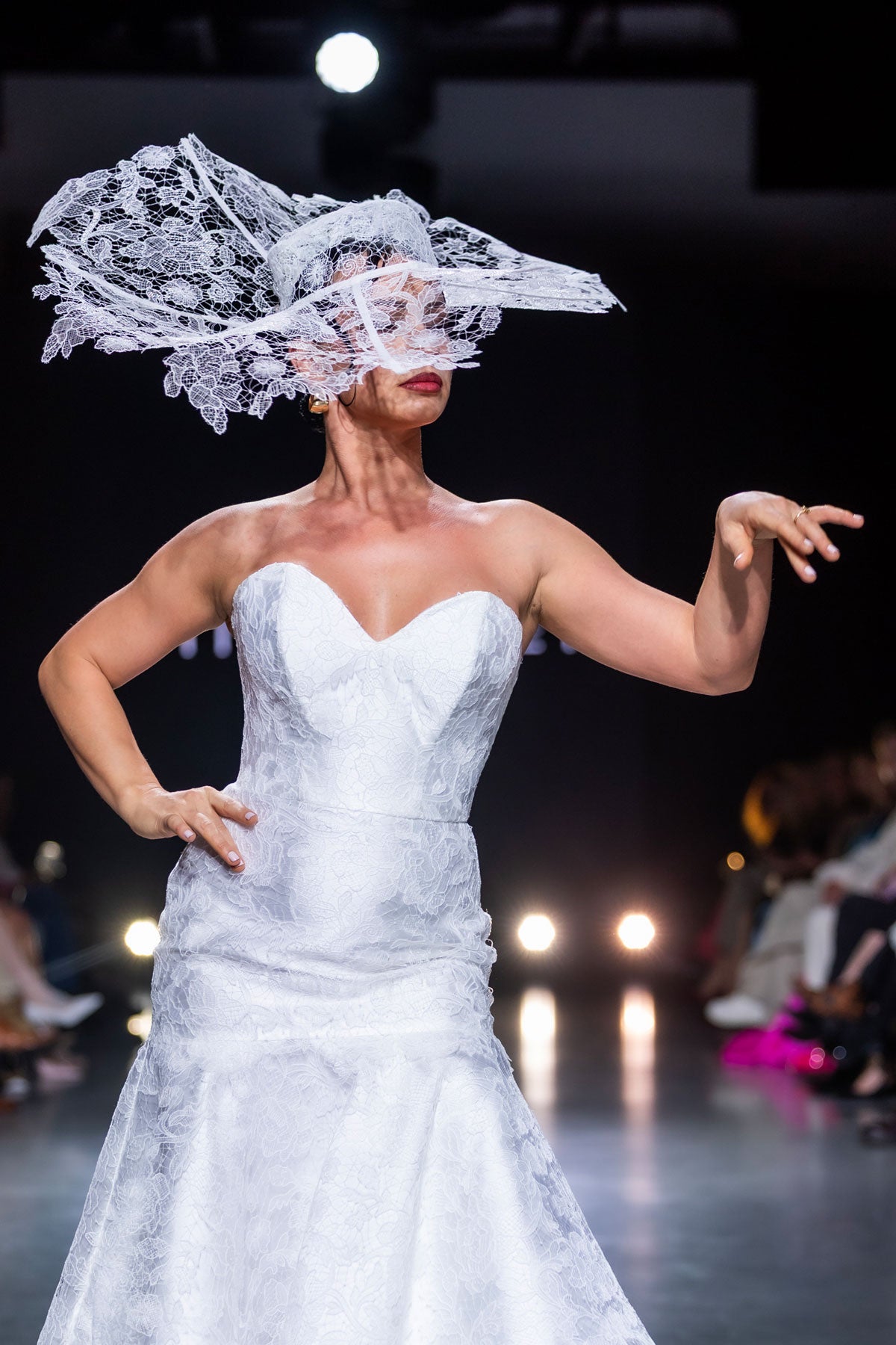 White Fleur Sauvage Dress