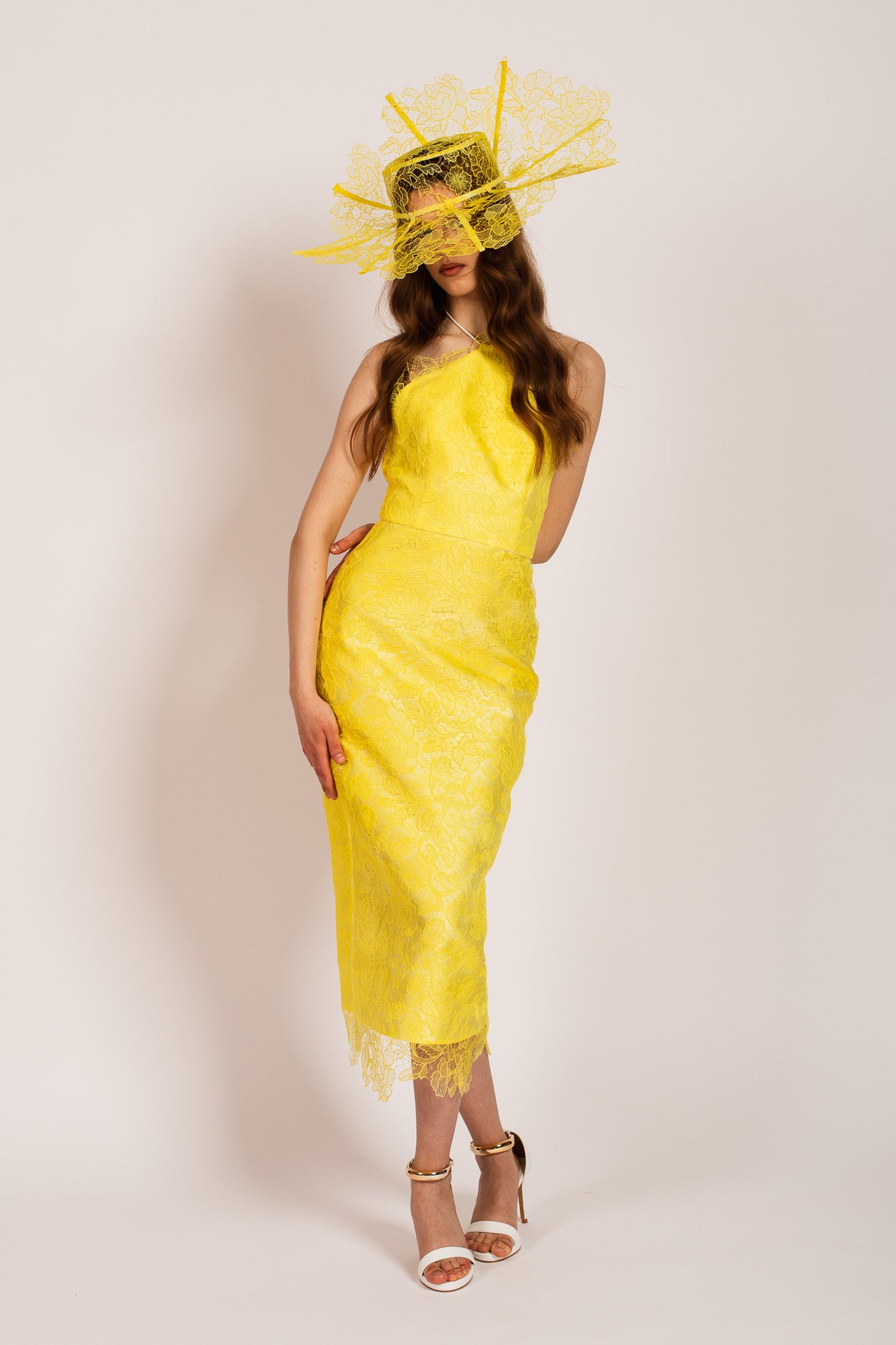 Yellow Fleur Sauvage Hat