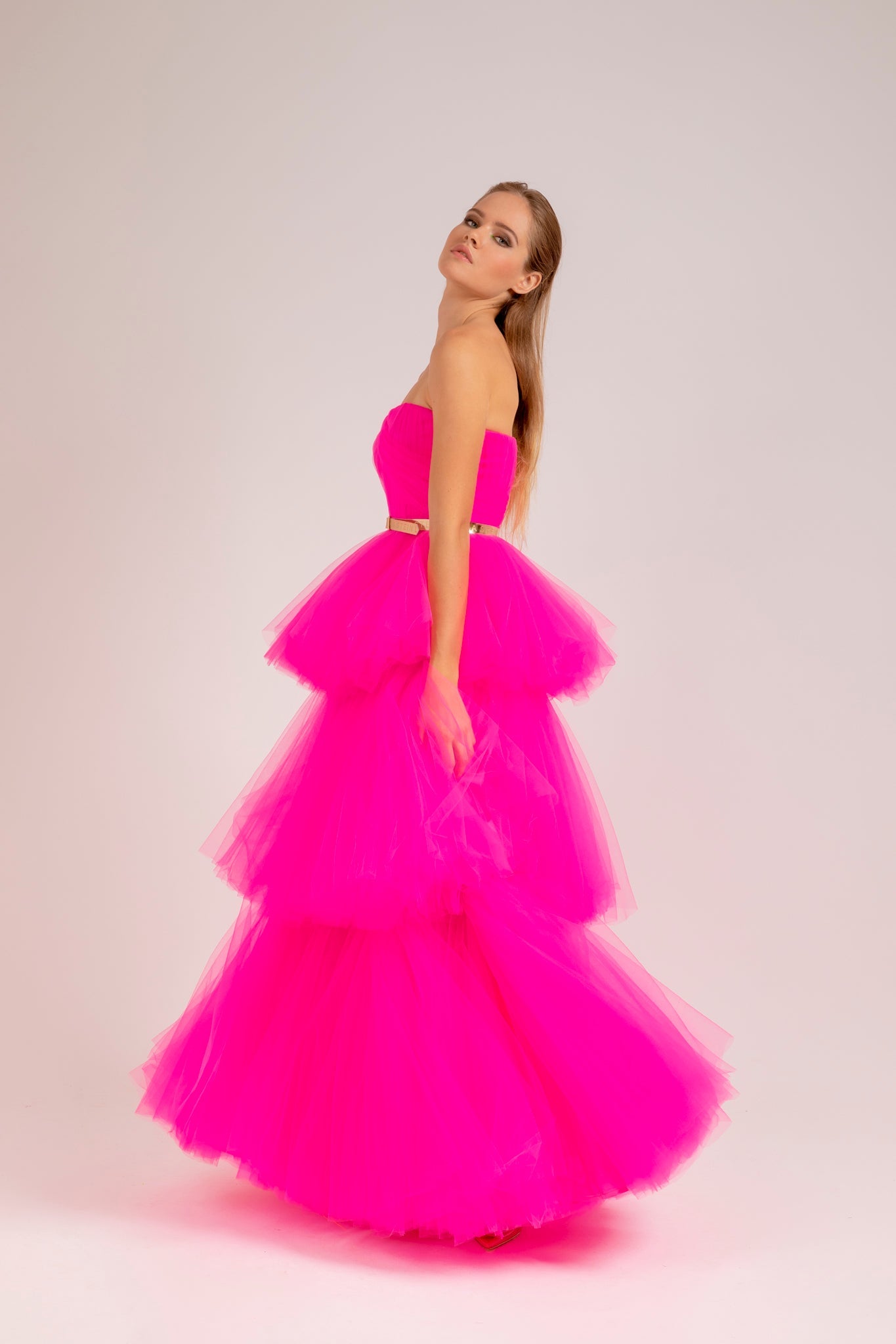 Pink Fluo Fairytale Dress