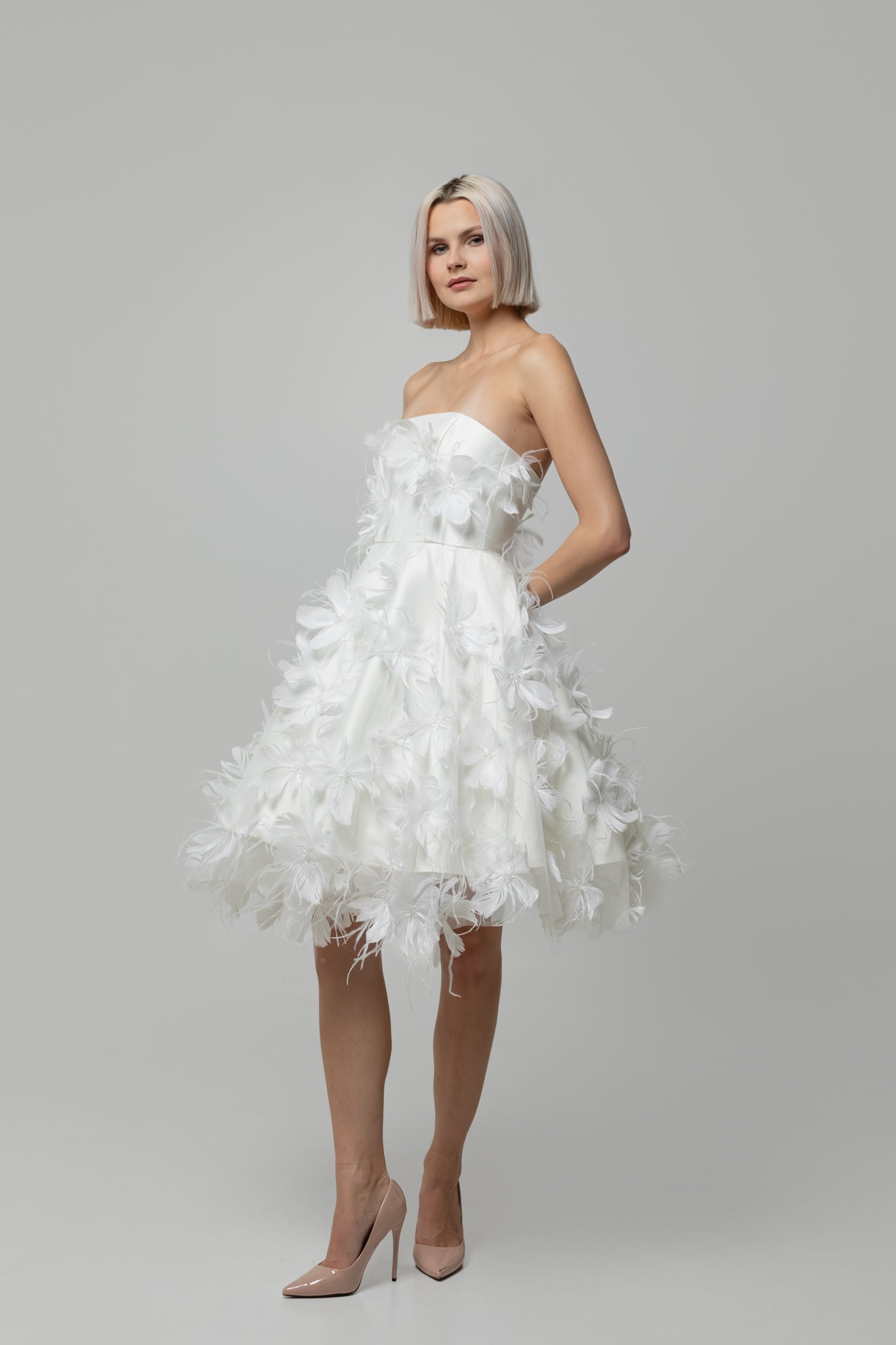 Walking Snow Flower Dress