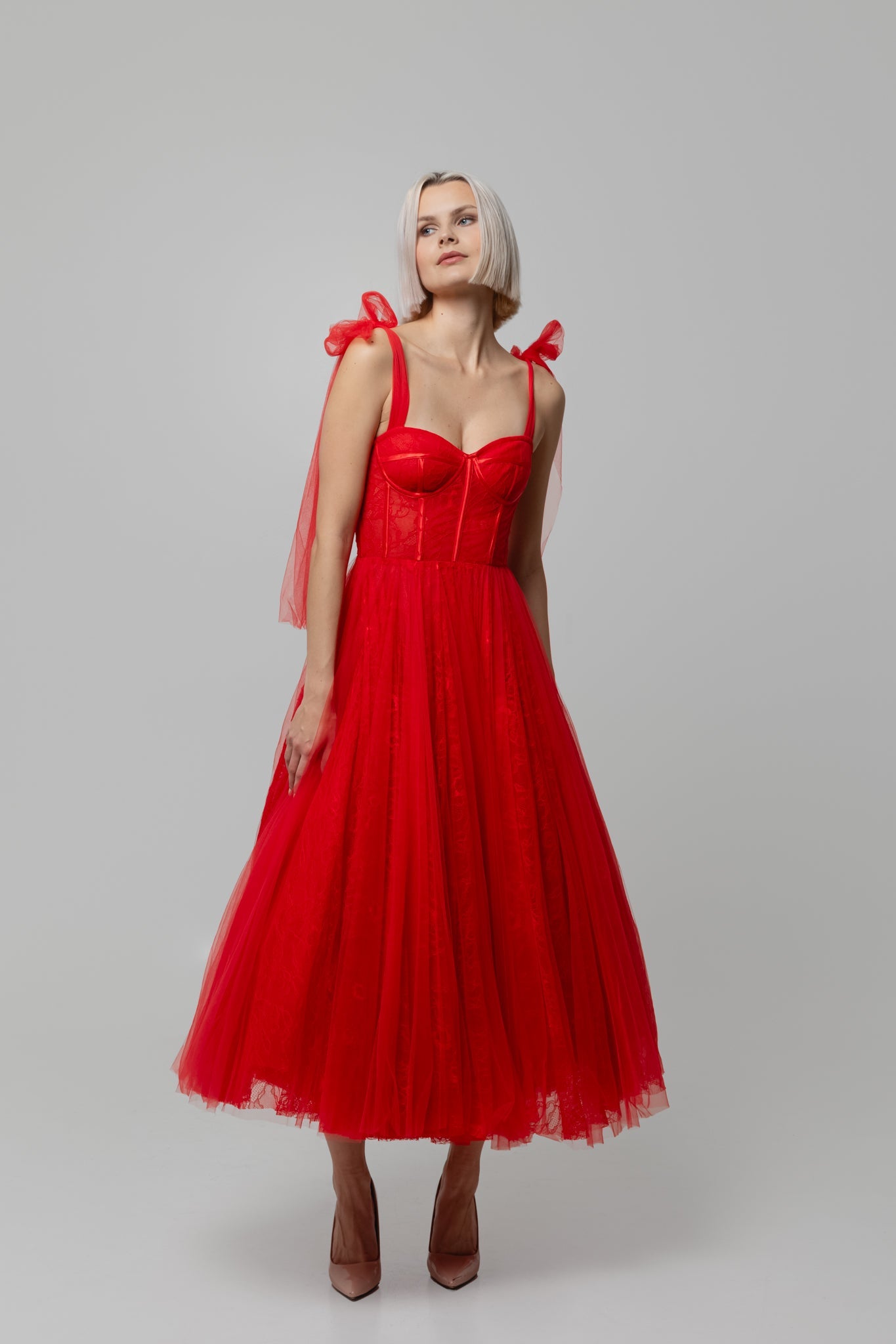 Red Lace Dress