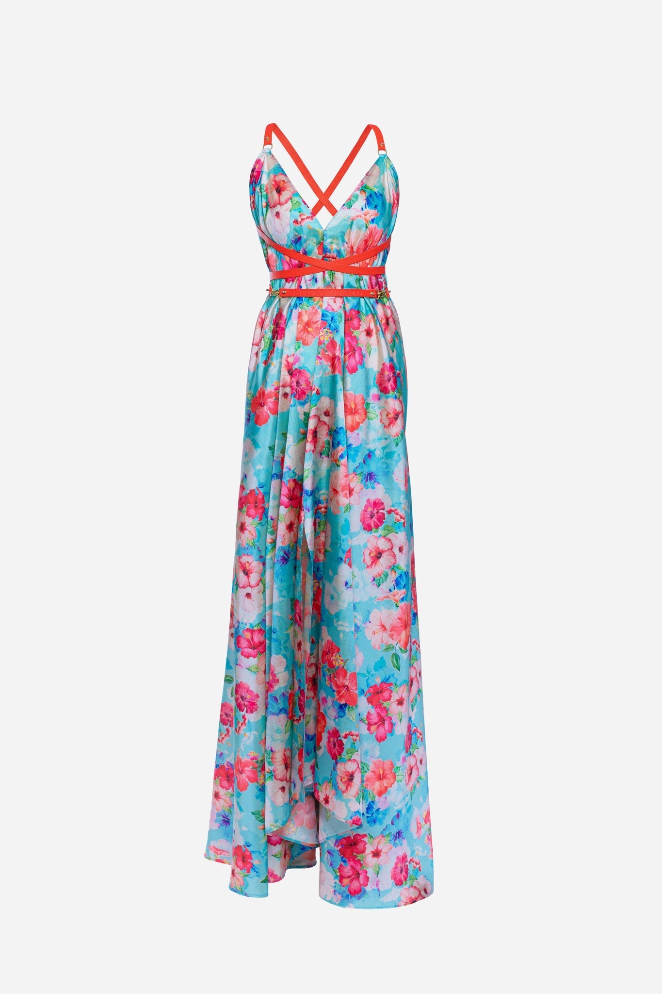 Blue Morning Glory Dress