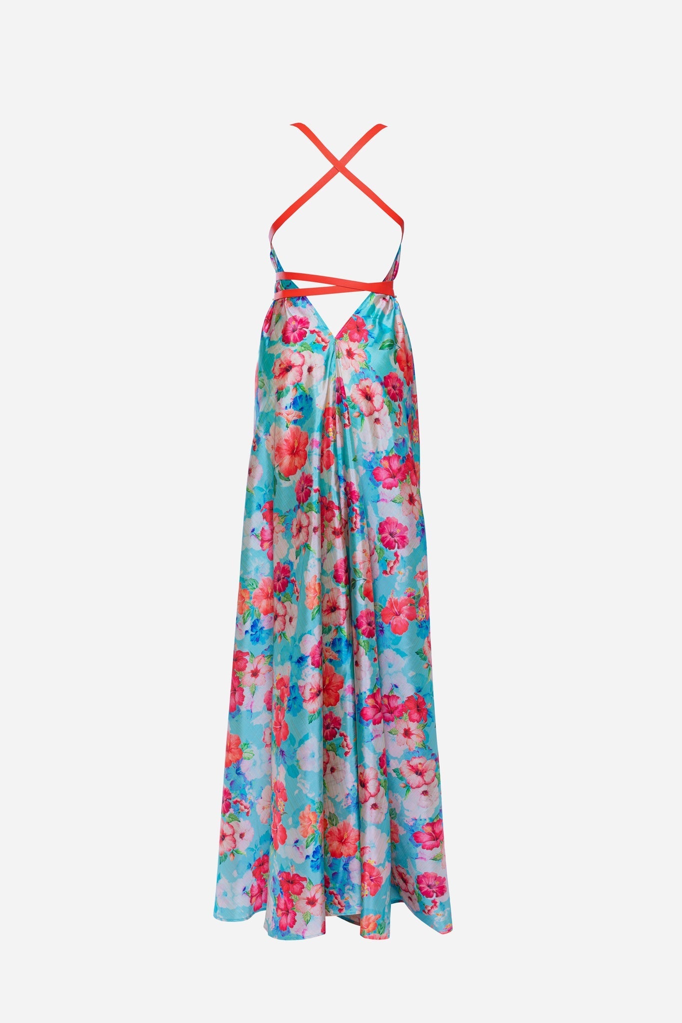 Blue Morning Glory Dress