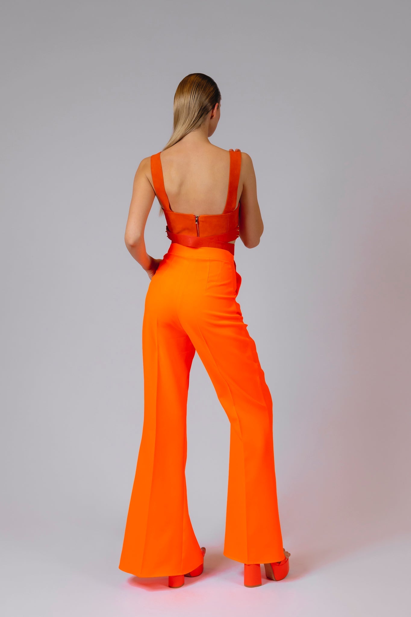 Orange Fluo Trousers
