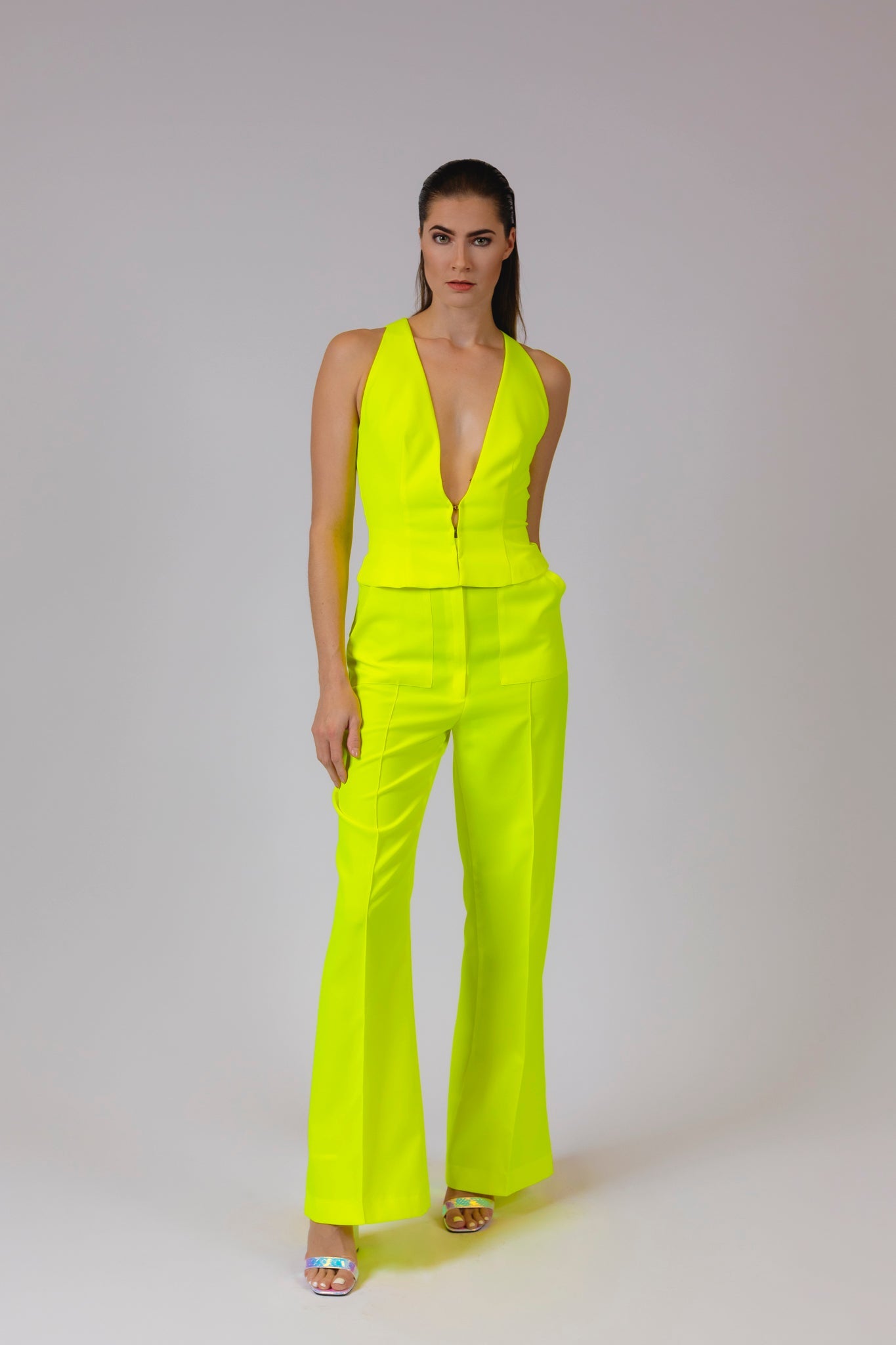 Yellow Fluo Waistcoat