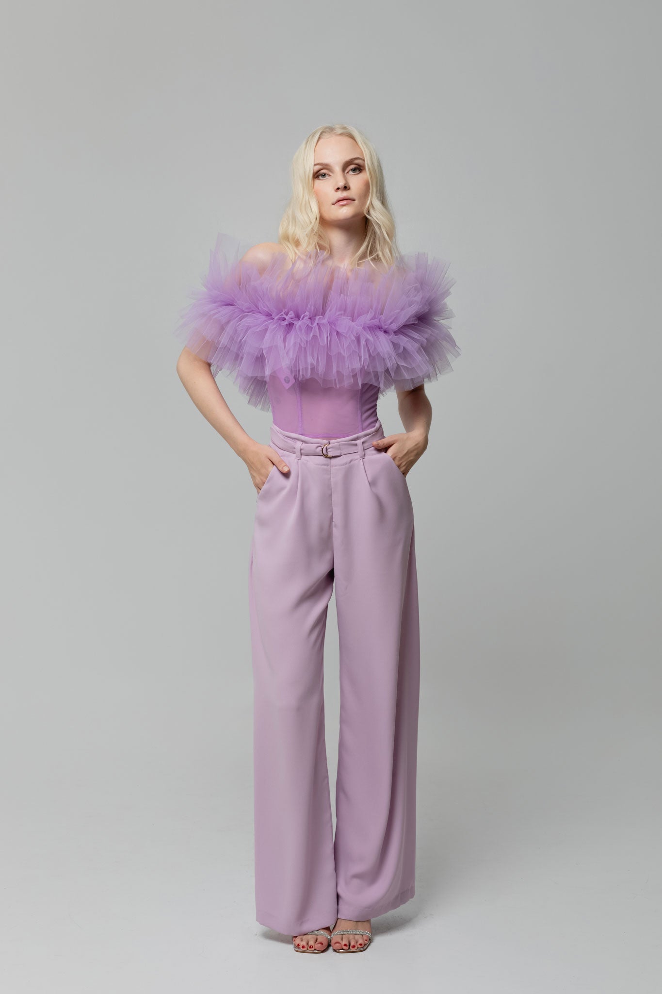 Lavender Haystack Bodysuit