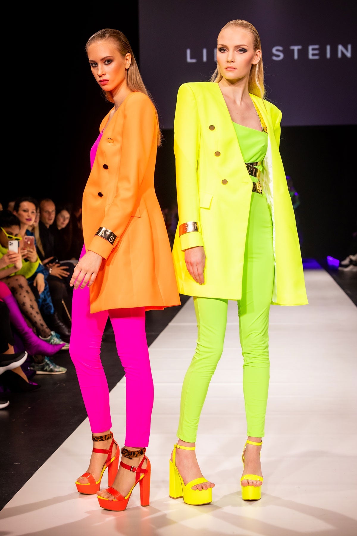 Yellow Fluo Jacket-Dress