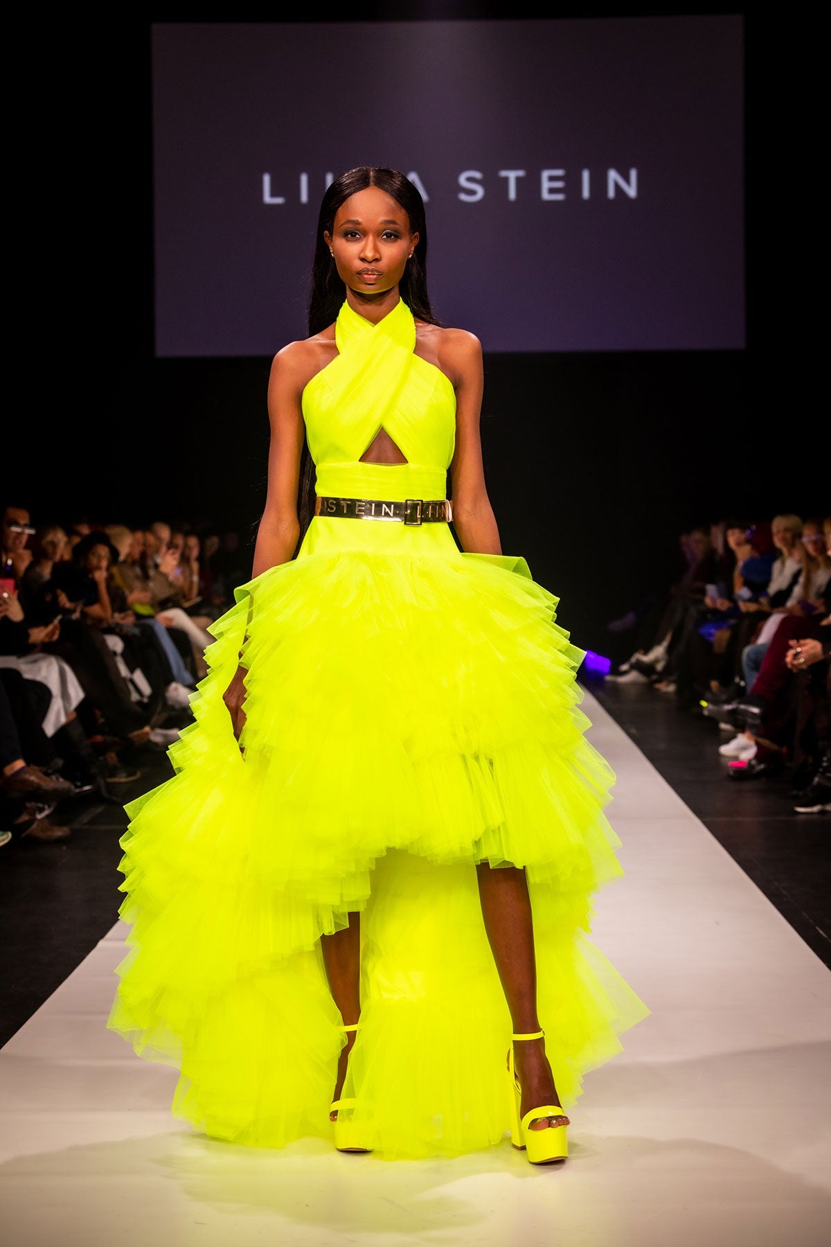 Yellow Fluo Cinderella Dress