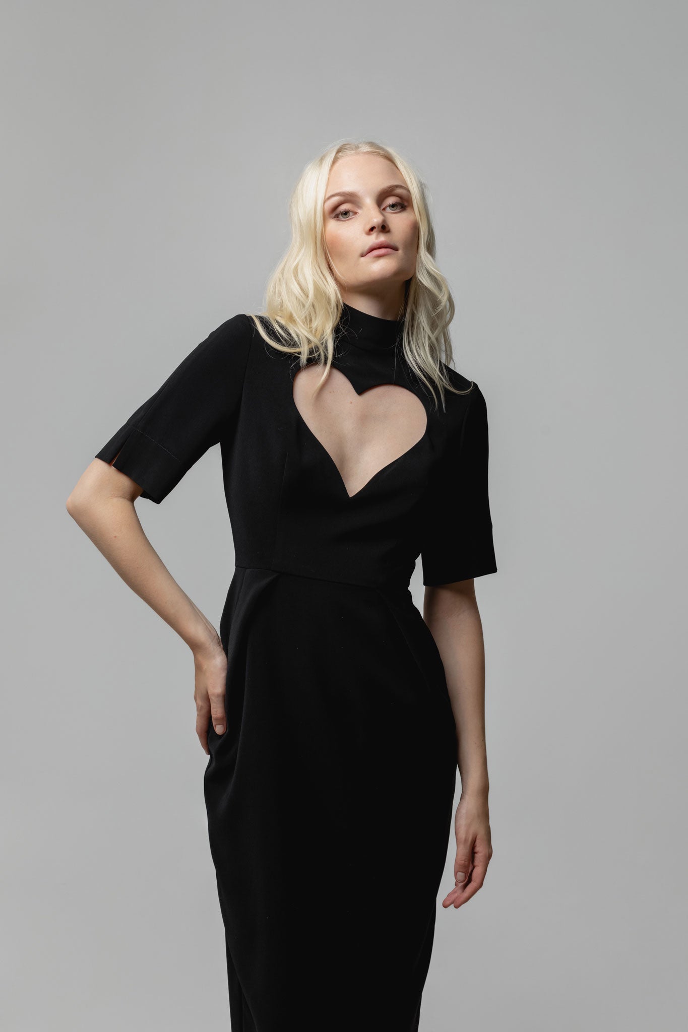 Black Wild Hearts Dress