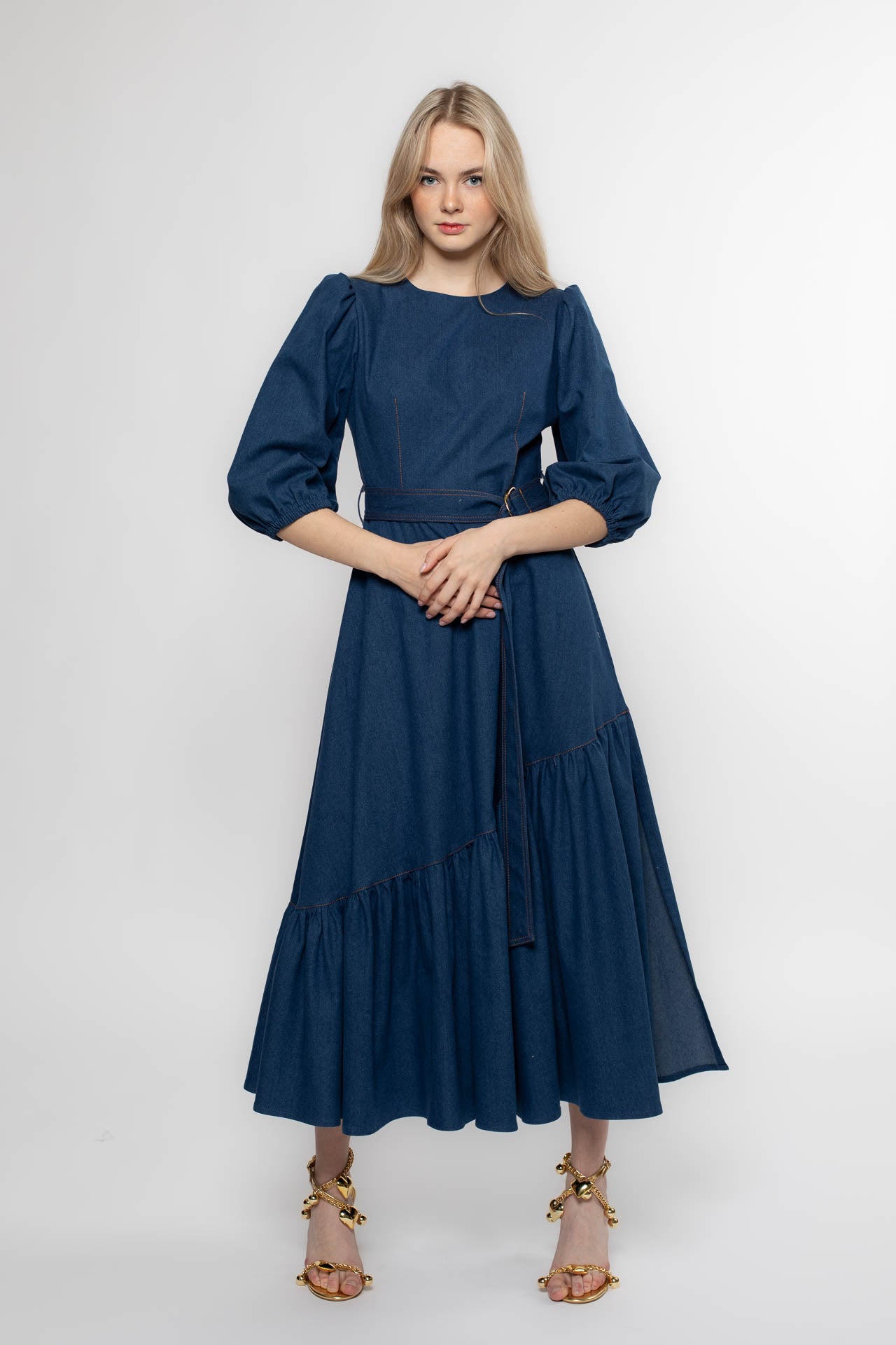 Blue Everyday Denim Dress