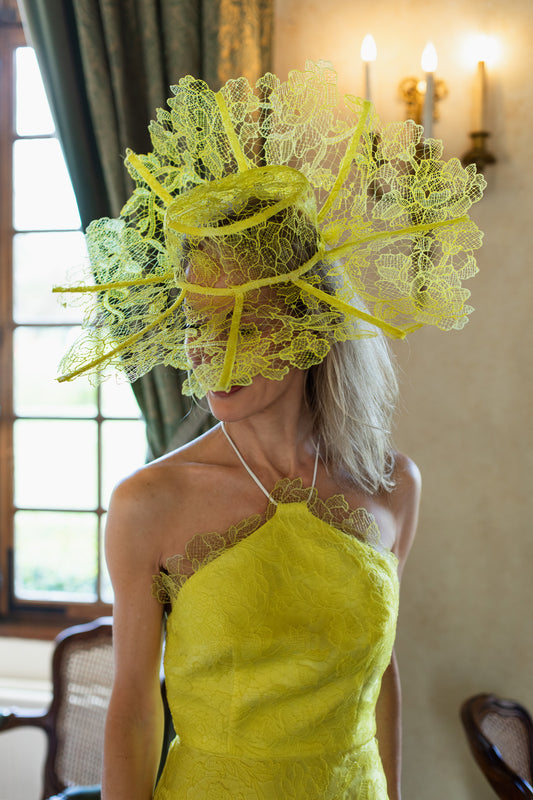 Yellow Fleur Sauvage Hat
