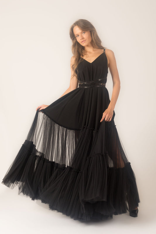 Black Tulle Dress