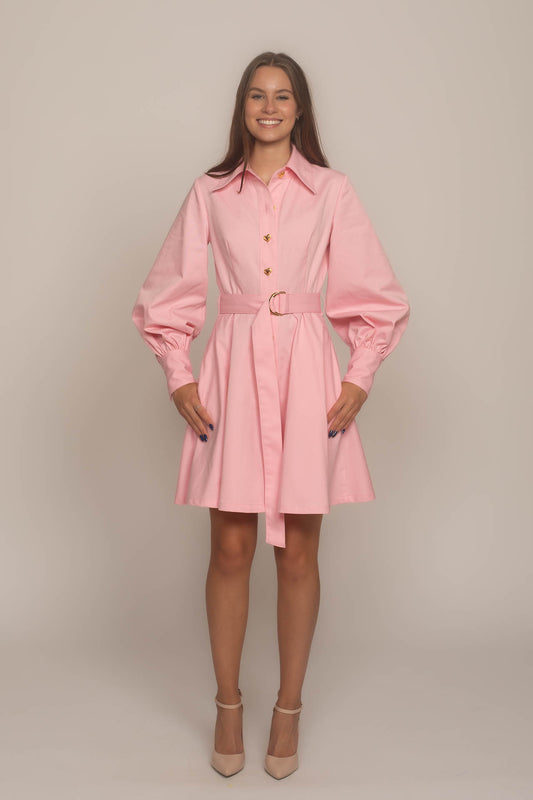 Pink Cotton Dress