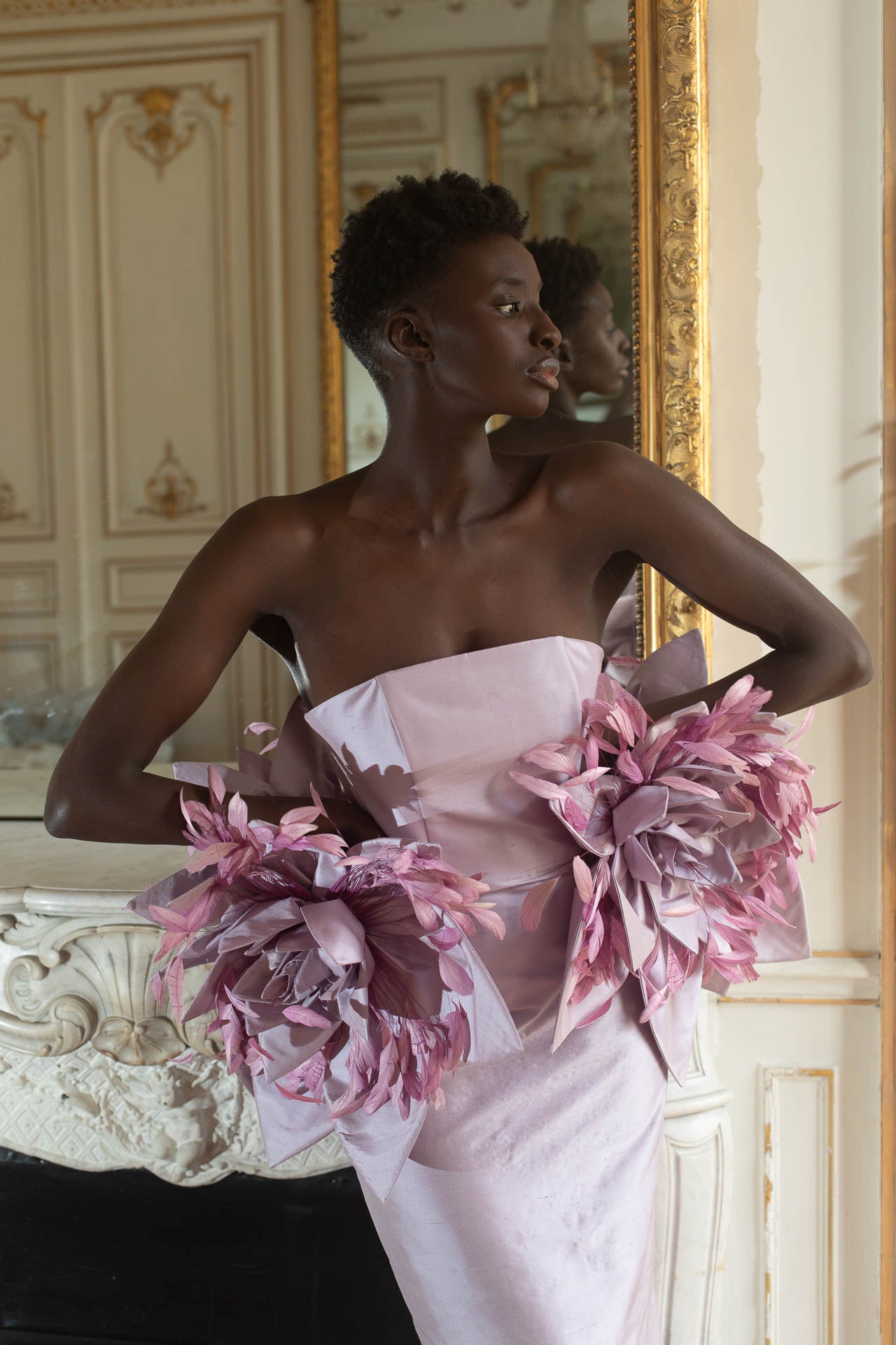 Walking Lavender Gown