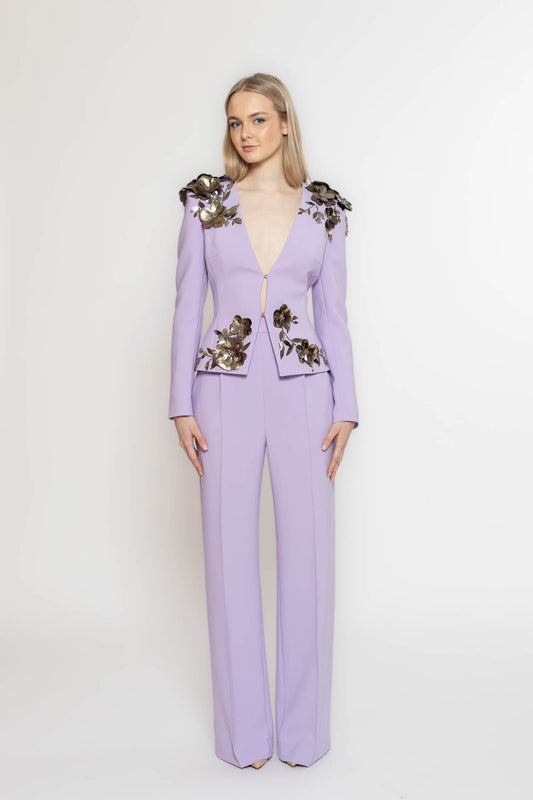 Pale Lavender Haussmannian Suit