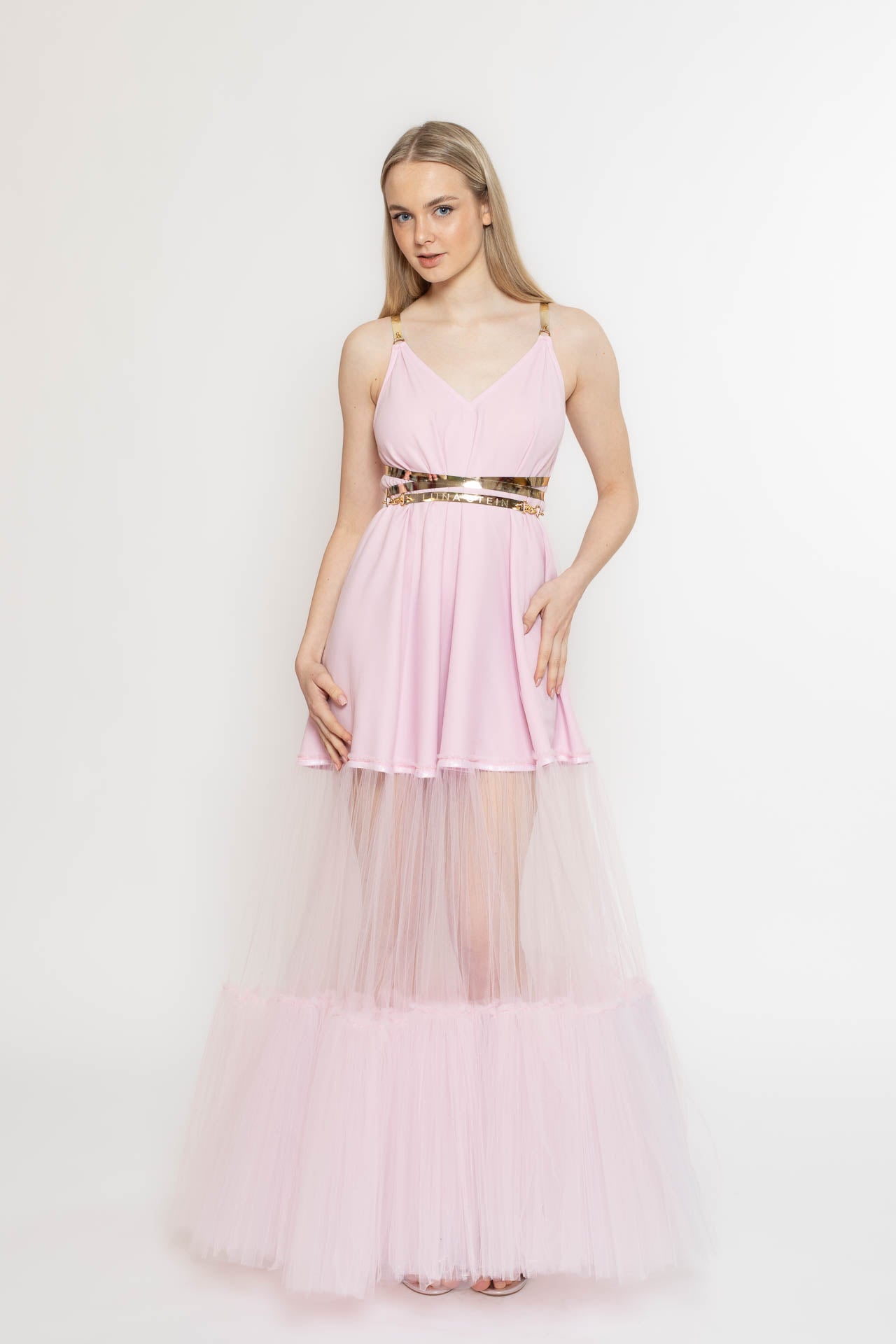 Cherry Blossom Pink Tulle Dress