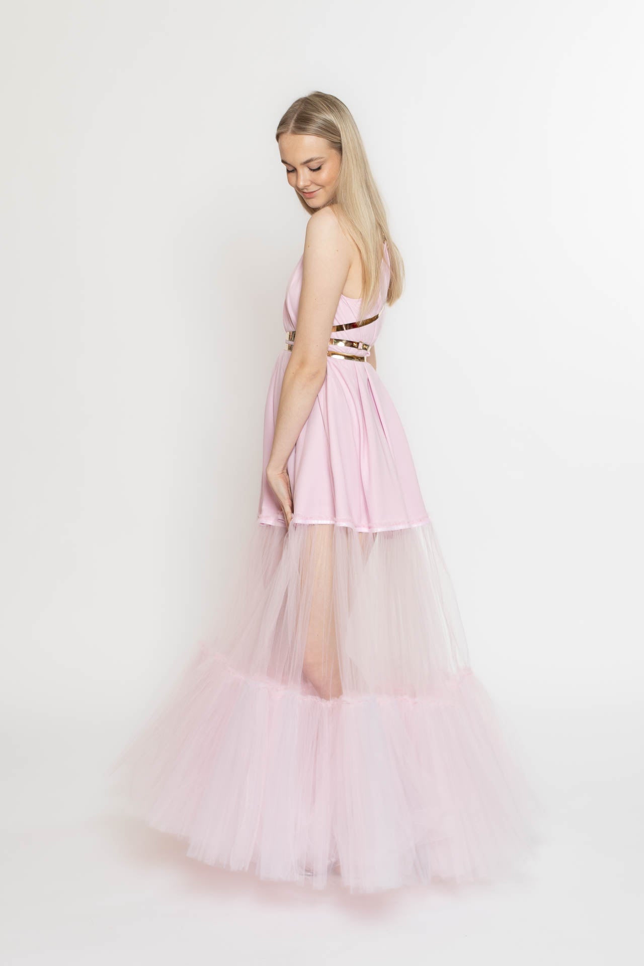 Cherry Blossom Pink Tulle Dress