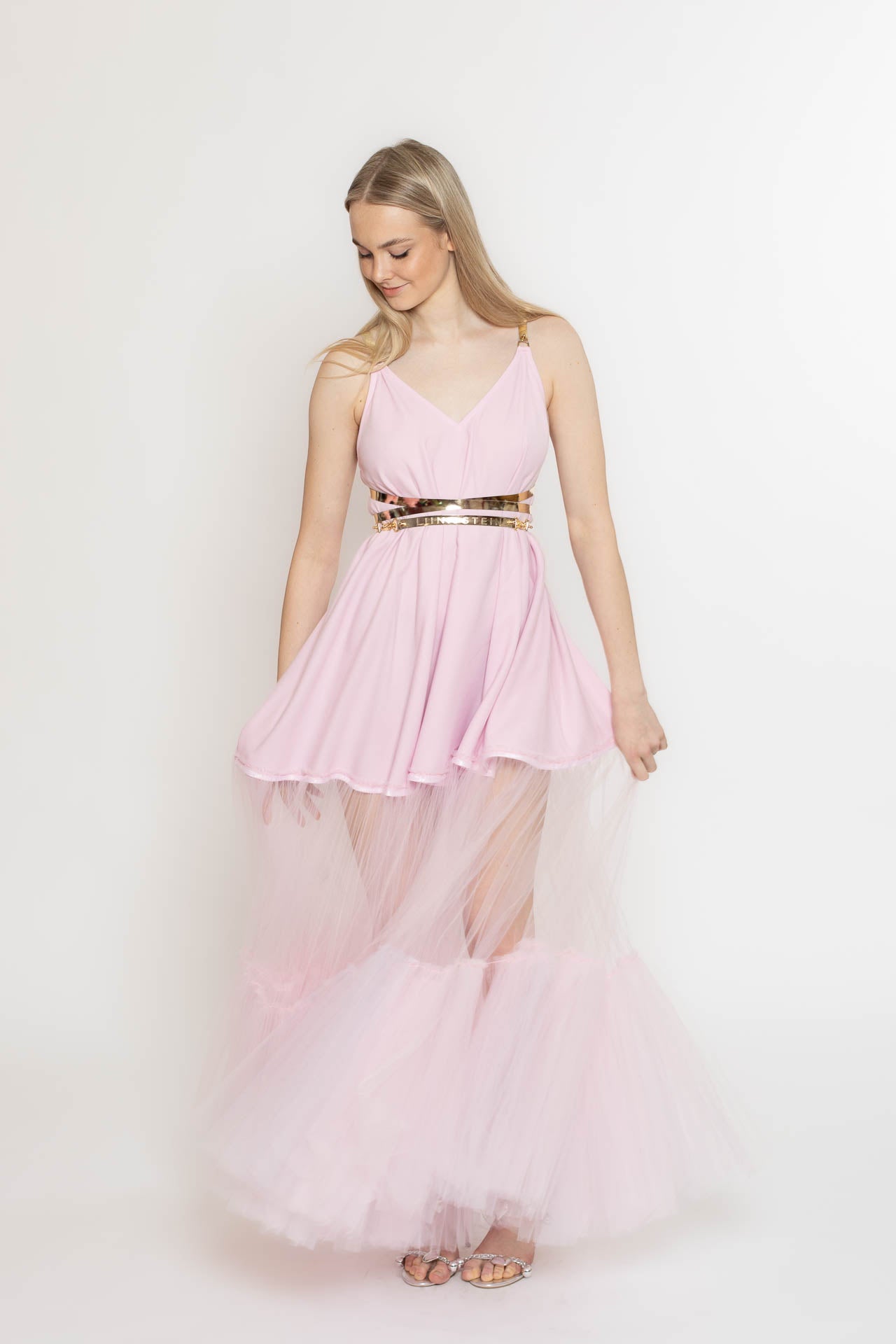 Cherry Blossom Pink Tulle Dress