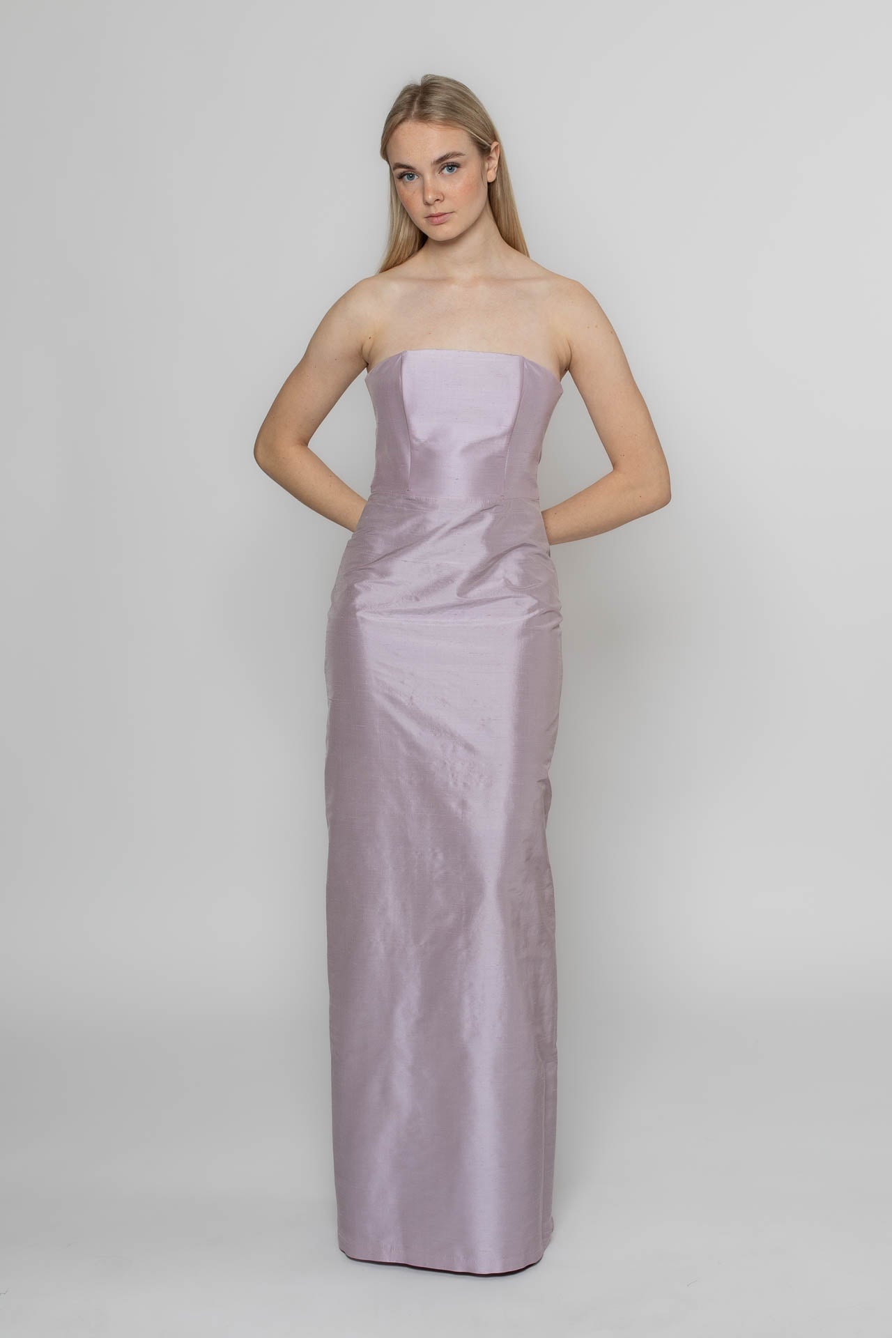 Walking Lavender Flower Gown