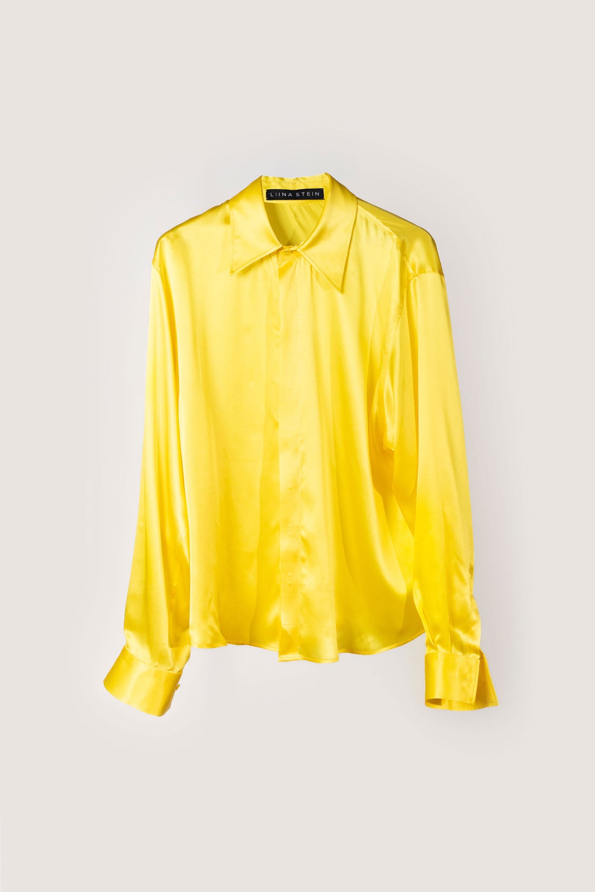 Yellow Silk Skirt