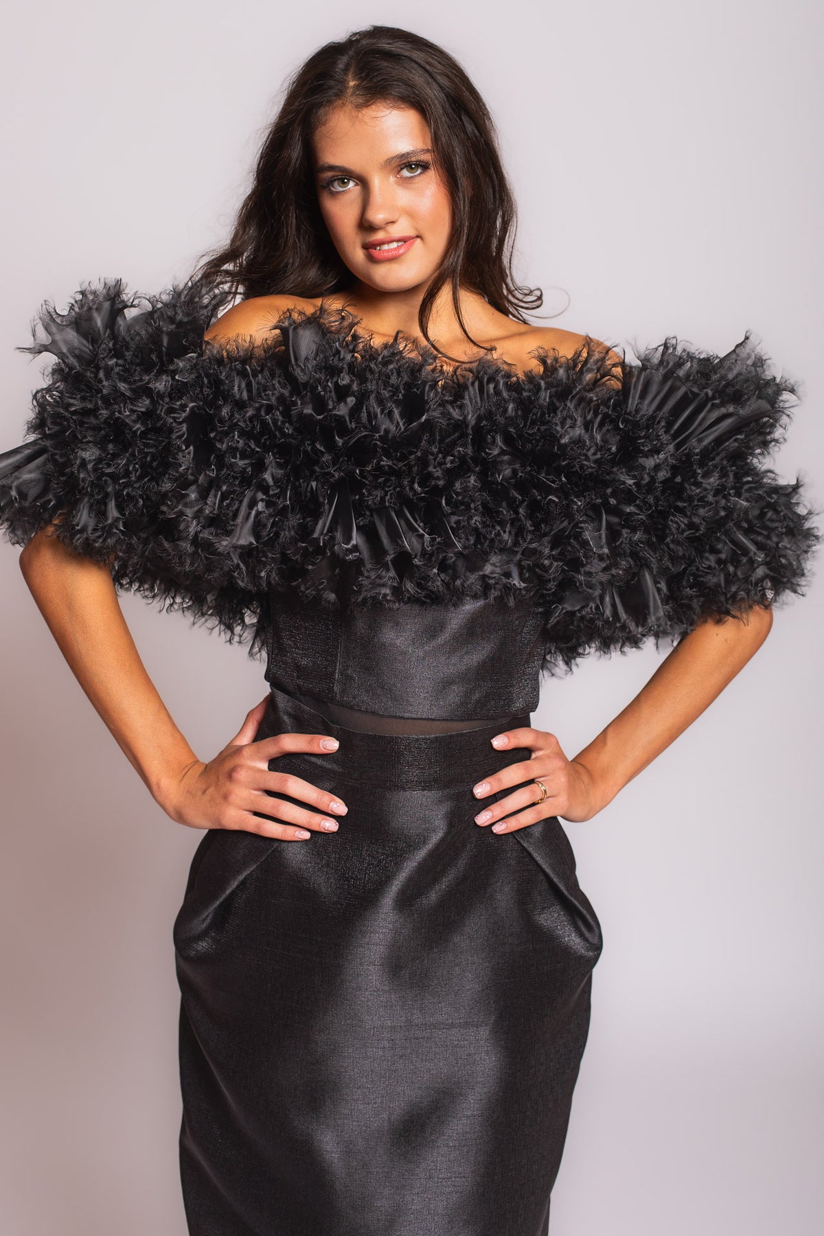 Black Haystack Bodysuit
