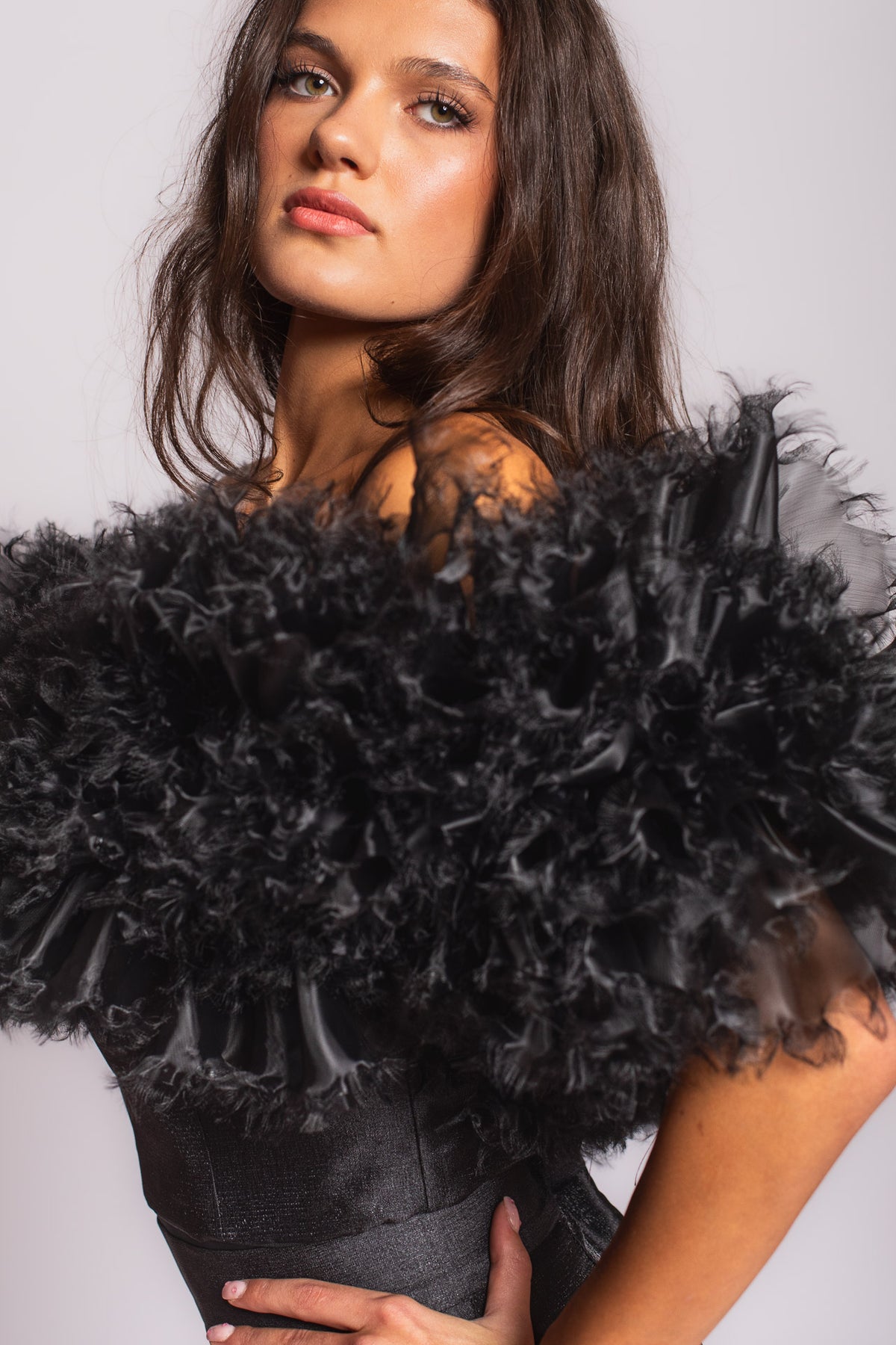 Black Haystack Bodysuit