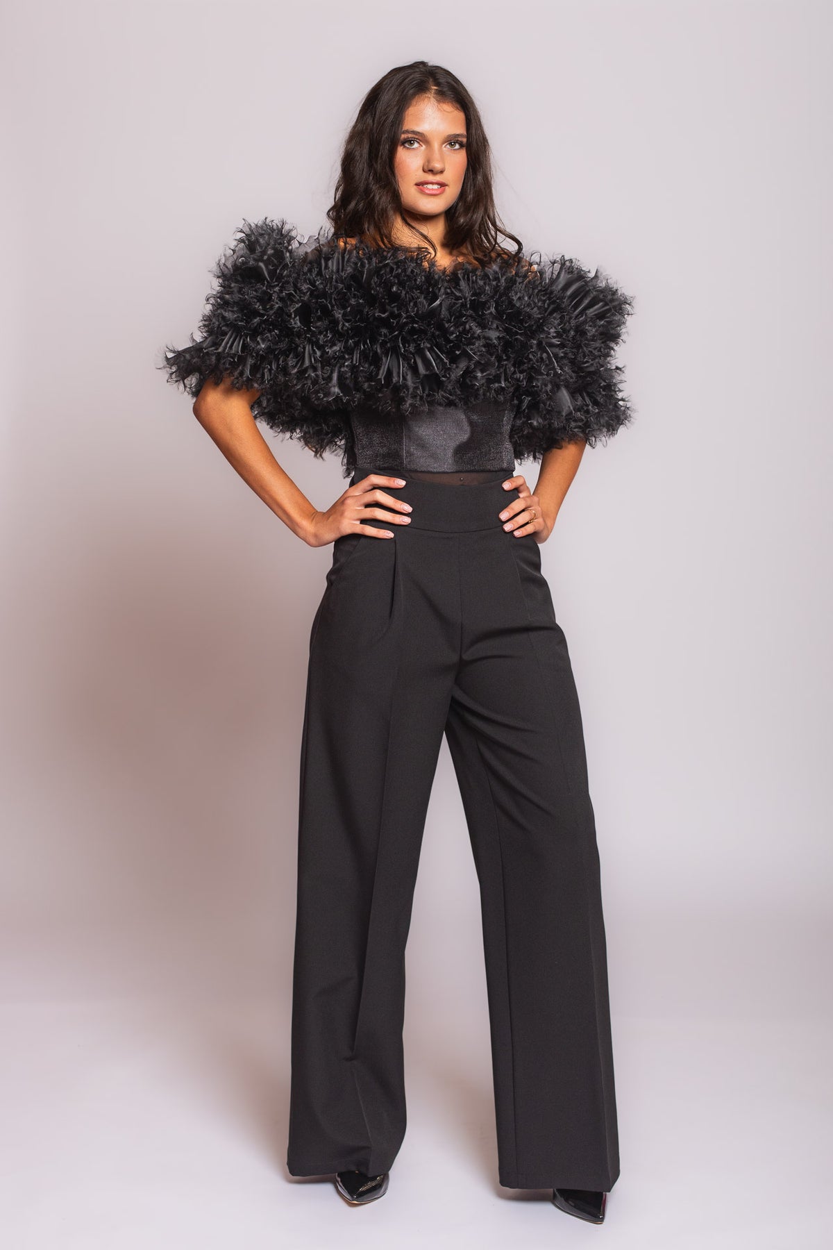 Black Haystack Bodysuit