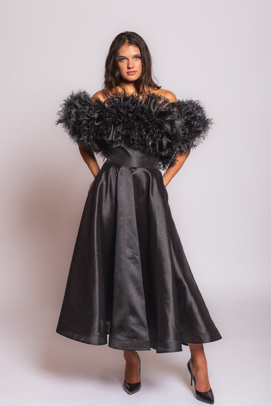 Black Haystack Dress