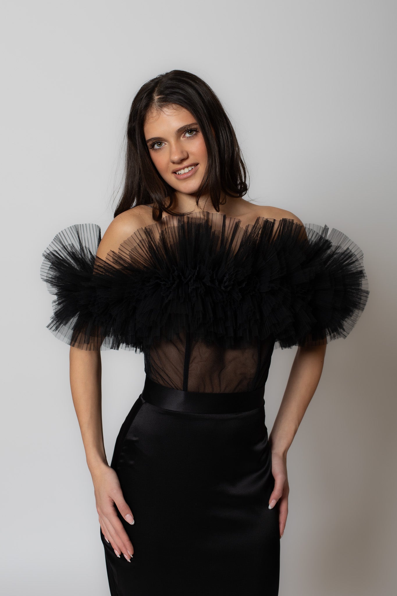 Black Haystack Bodysuit