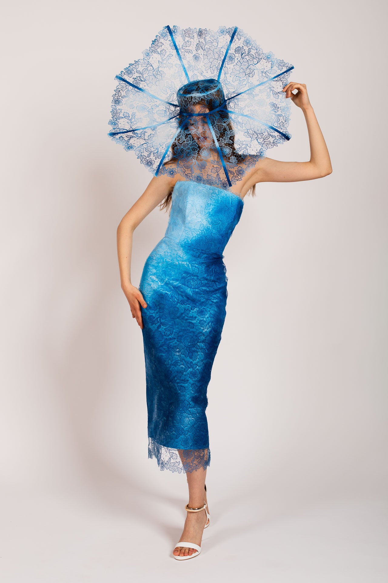 Blue Fleur Sauvage Hat