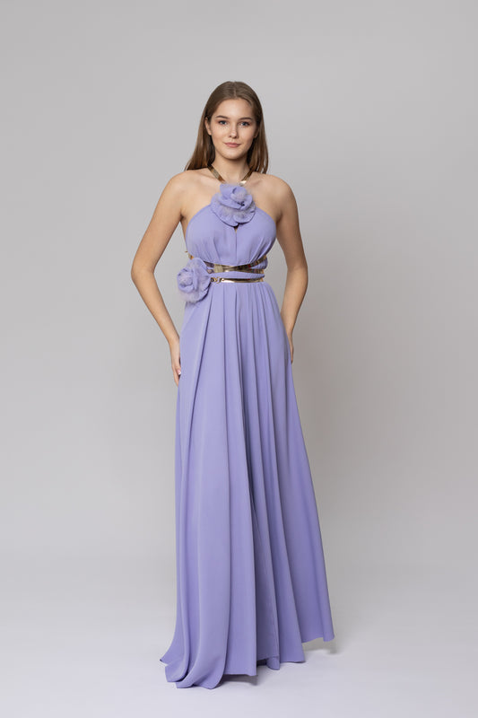 Walking Thistle Flower Gown