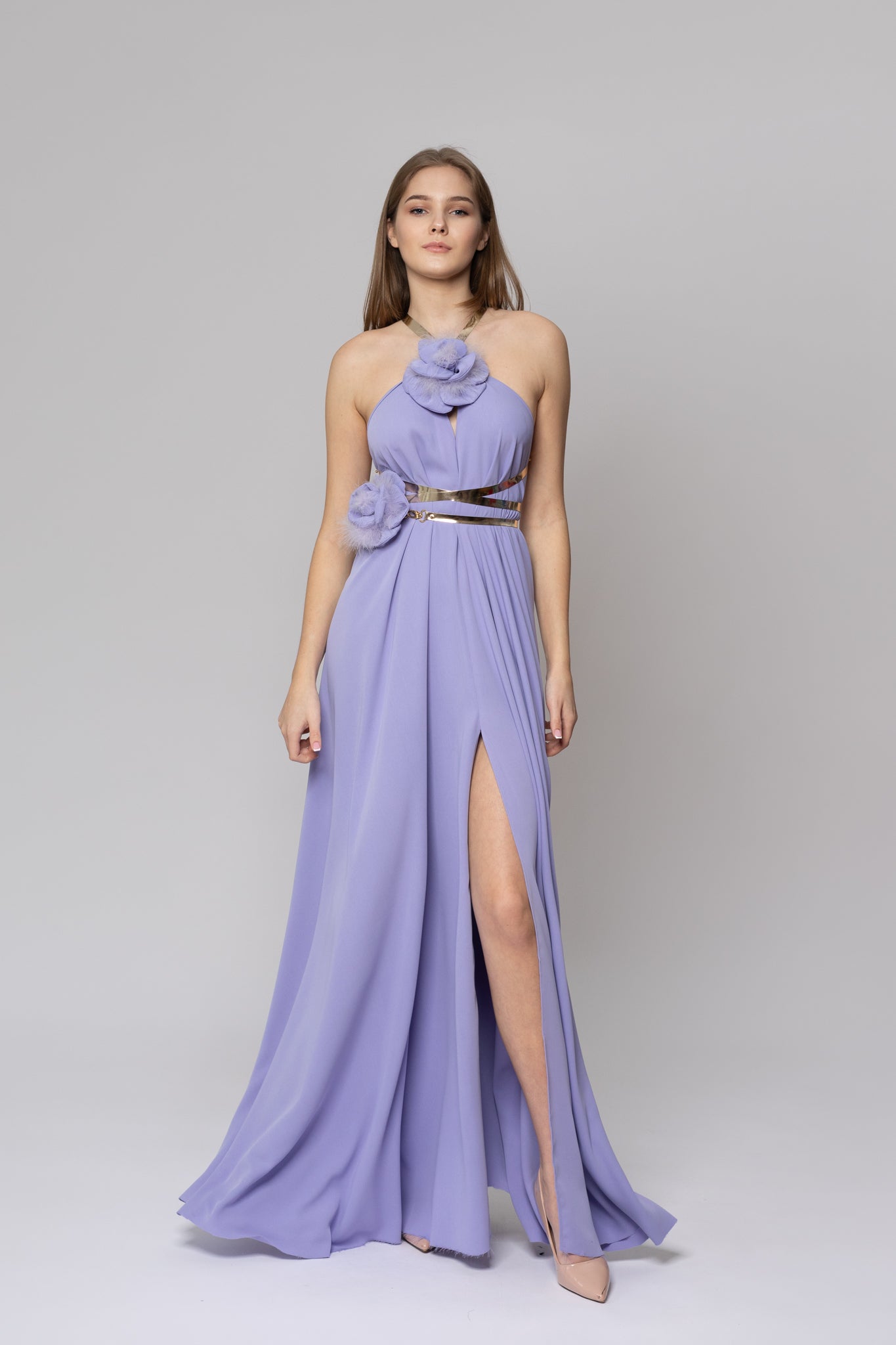 Walking Thistle Flower Gown