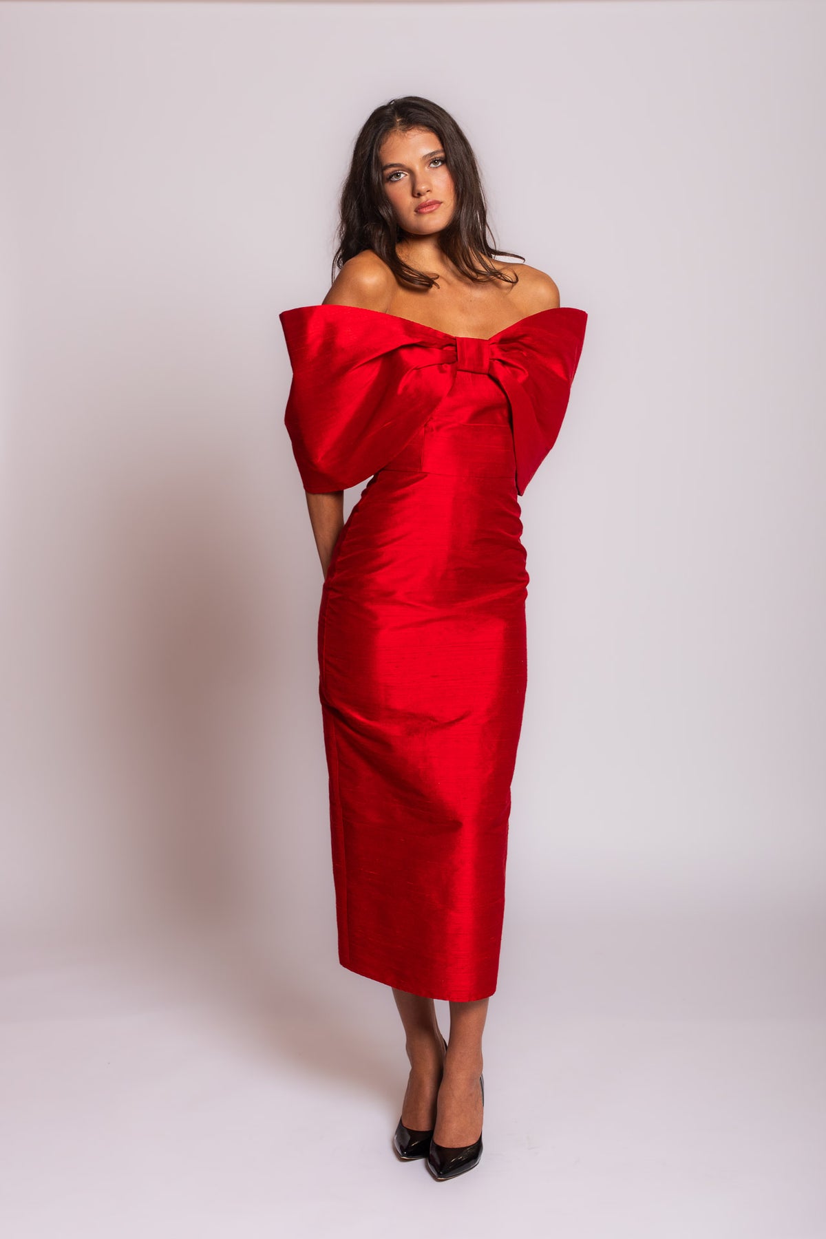 Red Bowtie Dress