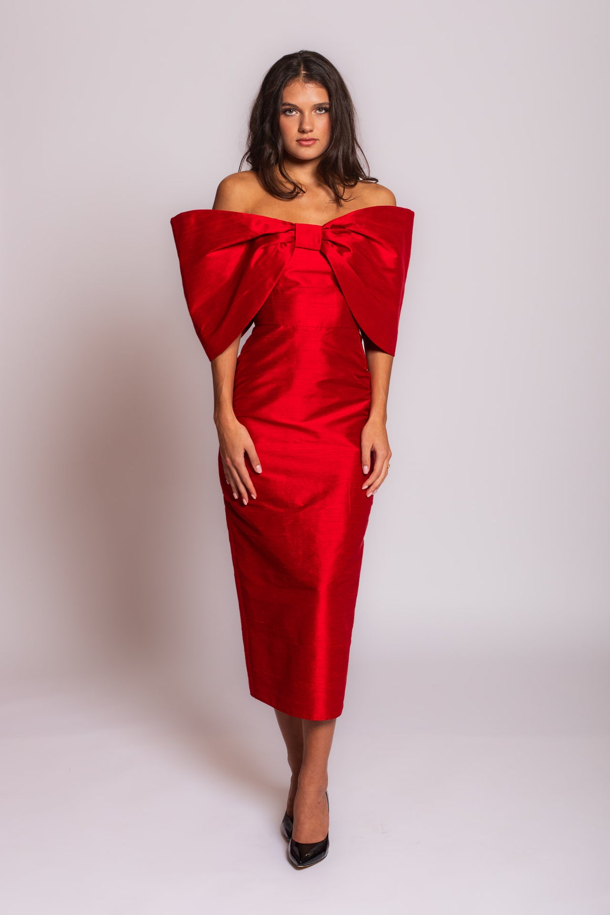 Red Bowtie Dress
