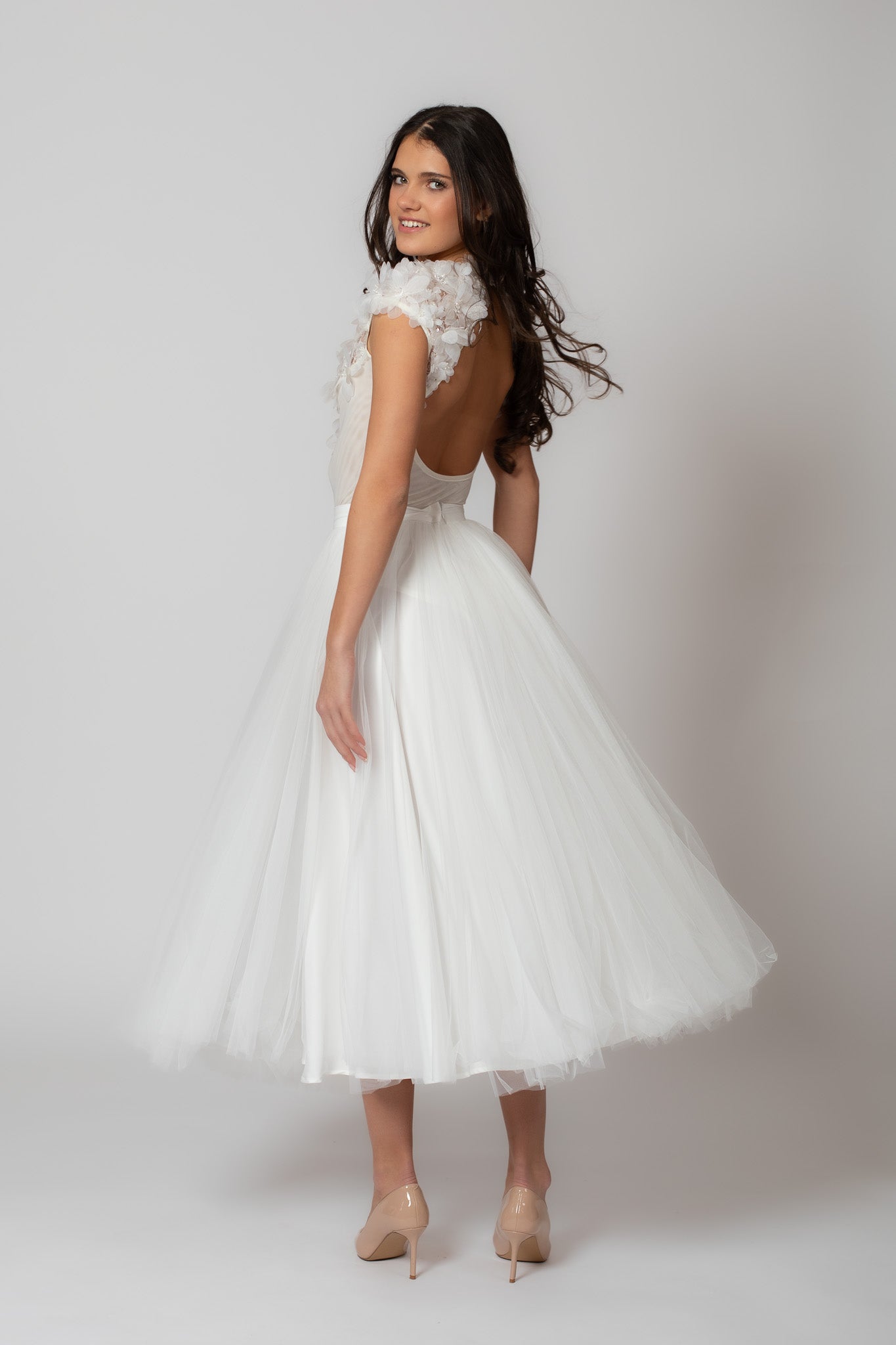 White Tulle Skirt