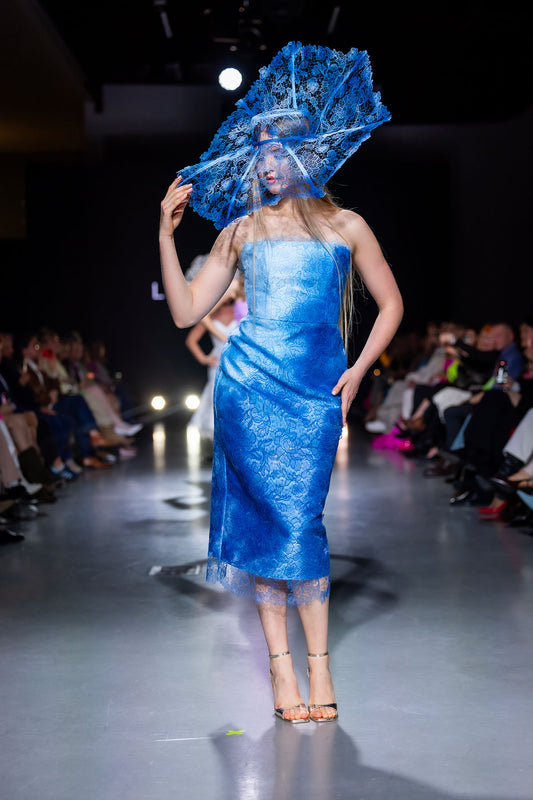 Blue Fleur Sauvage Hat